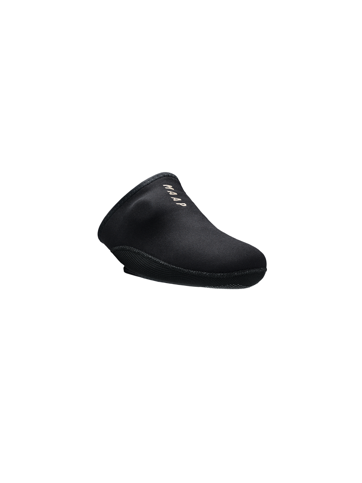 Cubrededos MAAP Neo Toe Cover en Black, producto plano sobre fondo #Color_Black