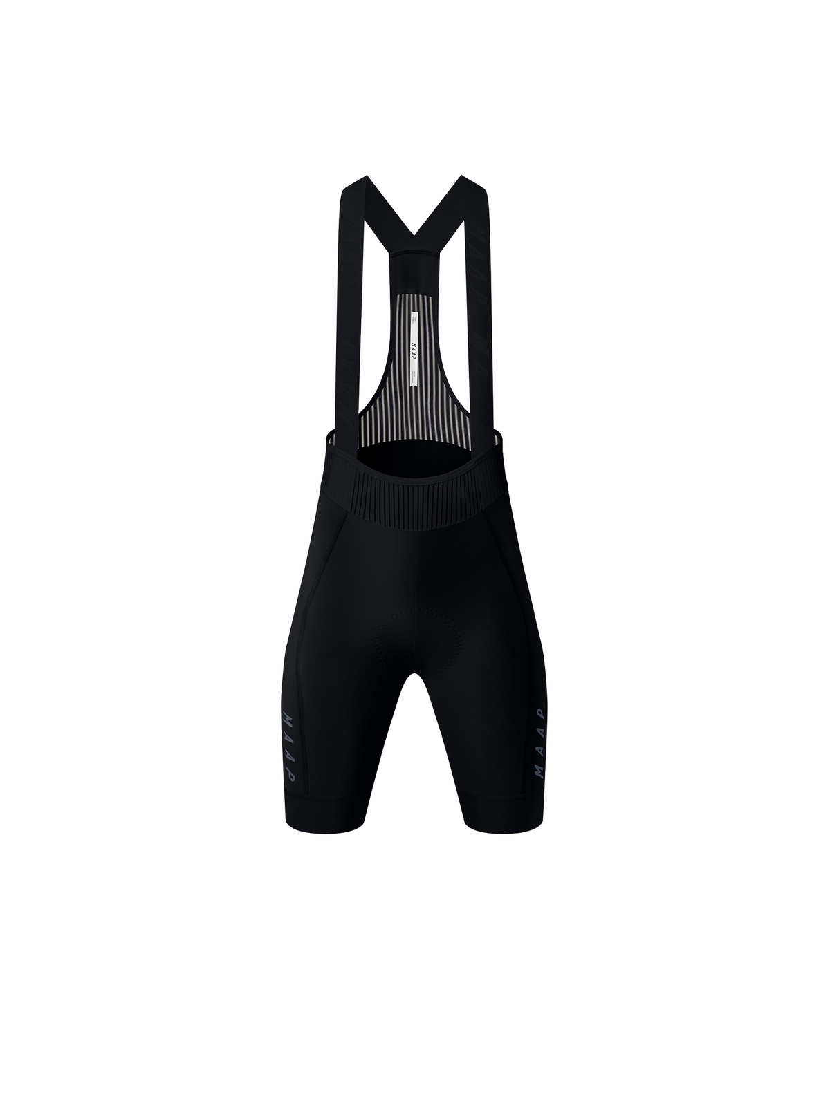 Culotte Mujer Team Bib Evo Negro producto plano #Color_Negro