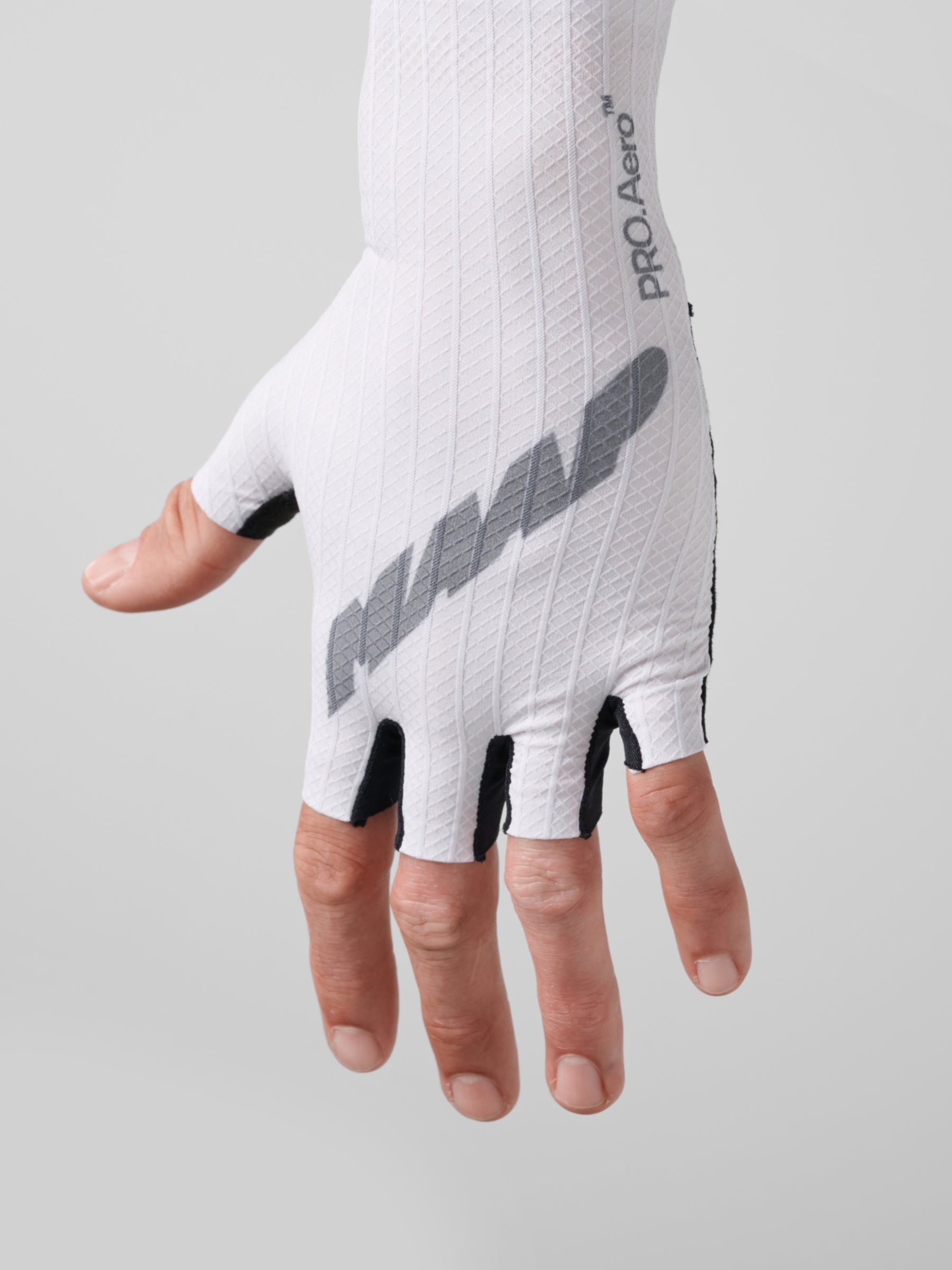 Guantes cortos MAAP Pro Aero Mitt en White, vista alternativa #Color_White