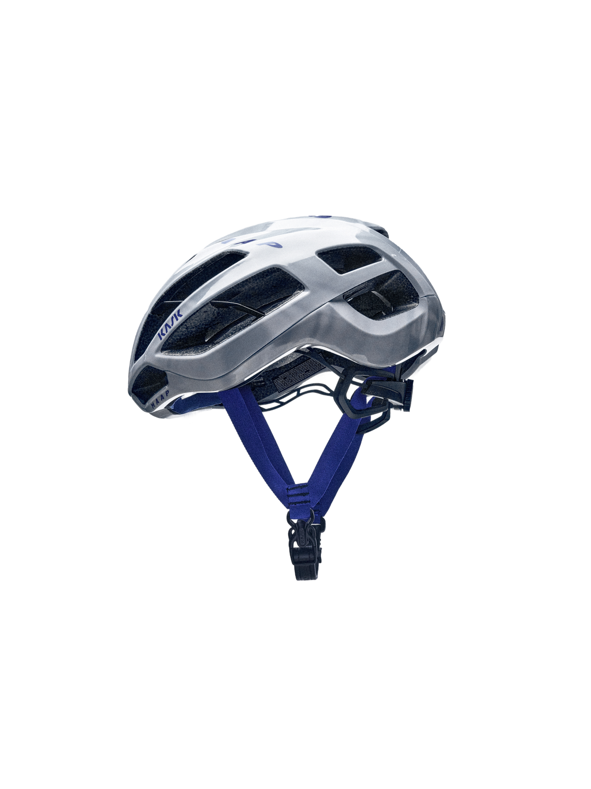 Casco MAAP x KASK Protone Icon en Silver, producto sobre fondo liso #Color_Gris