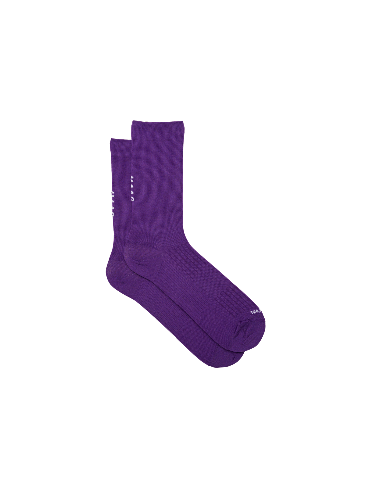 Calcetines Maap Team Sock Phantom Purple producto plano #Color_Morado