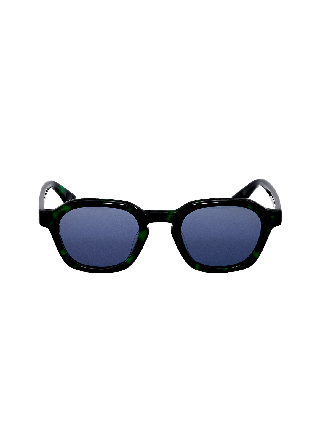 Gafas MAAP Gerson Sunglasses en Green Tortoise, producto plano sobre fondo #Color_Green Tortoise