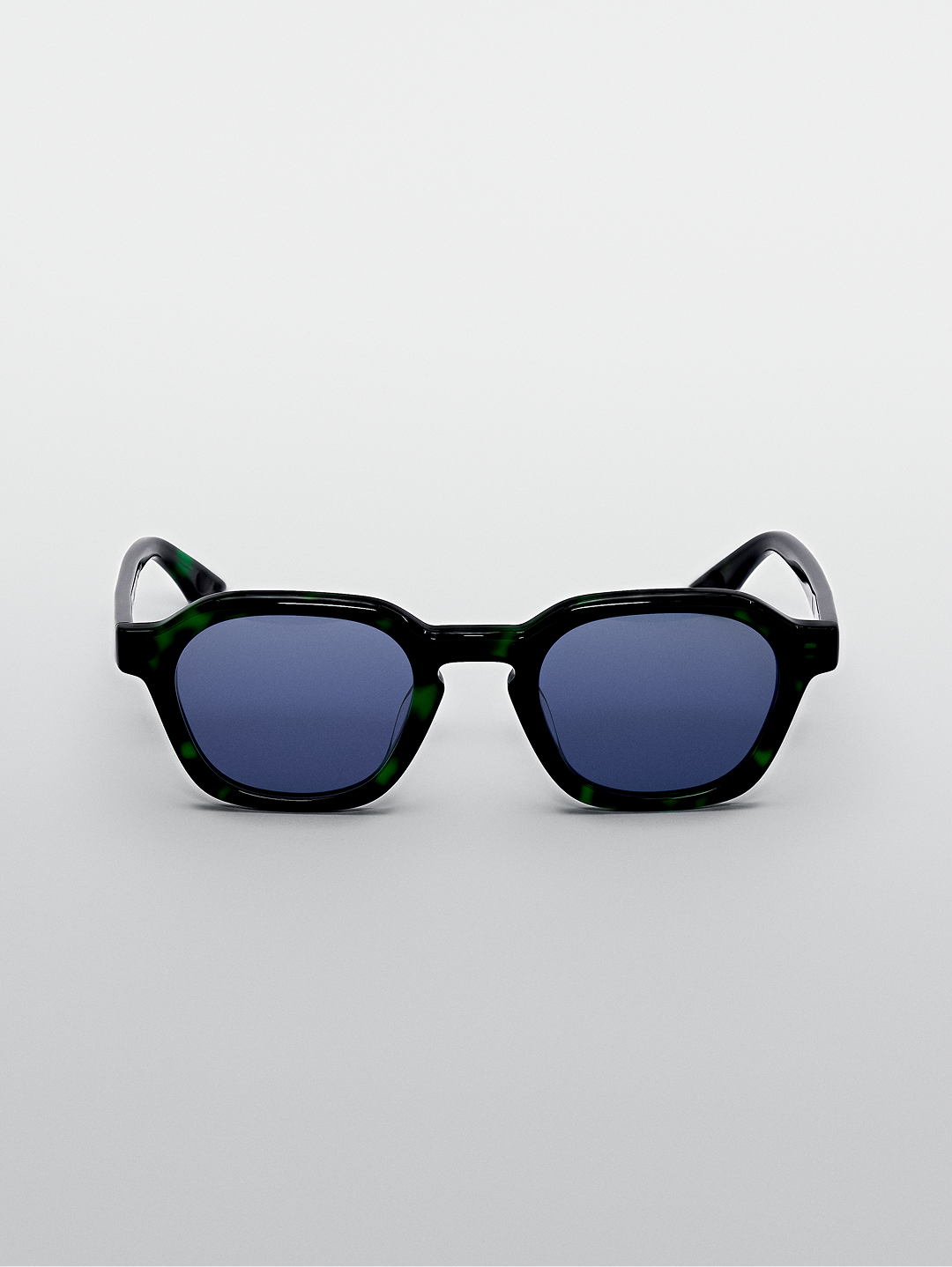 Gafas MAAP Gerson Sunglasses en Green Tortoise, vista lateral #Color_Green Tortoise