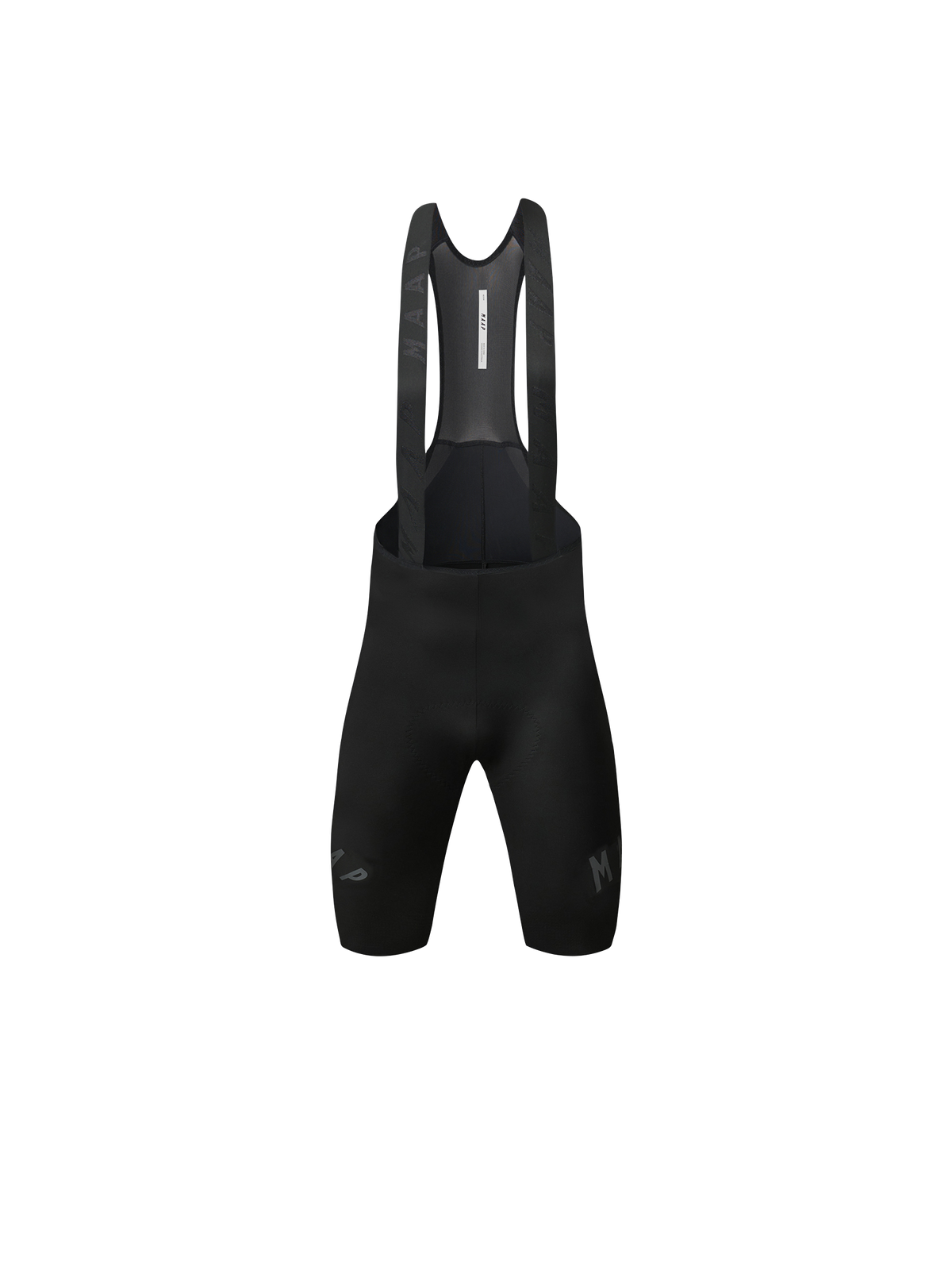 Culotte Corto Maap Aeon Bib Short en Black/Black, vista frontal #Color_Black/Black