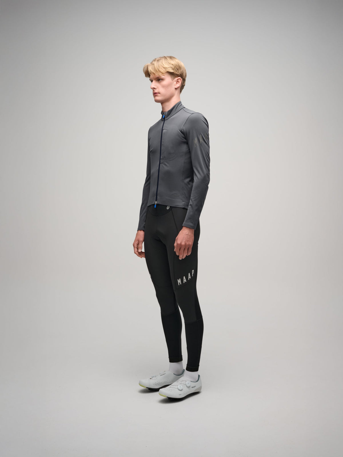 Culotte largo MAAP Apex Deep Winter Tight 2.0 en Black, imagen principal #Color_Black