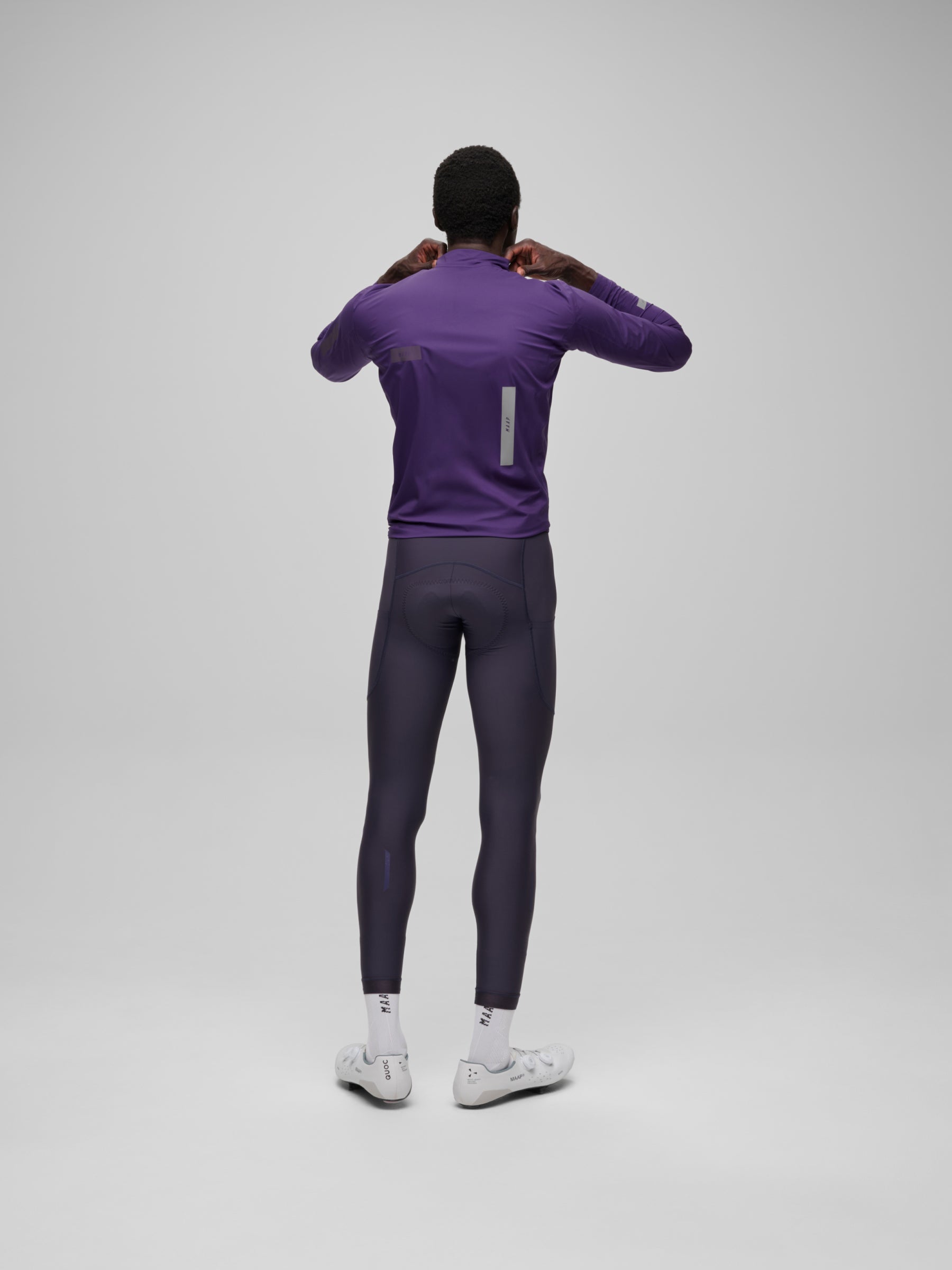 Chaqueta MAAP Pro Atmos Jacket en Phantom Purple, vista alternativa #Color_Phantom Purple