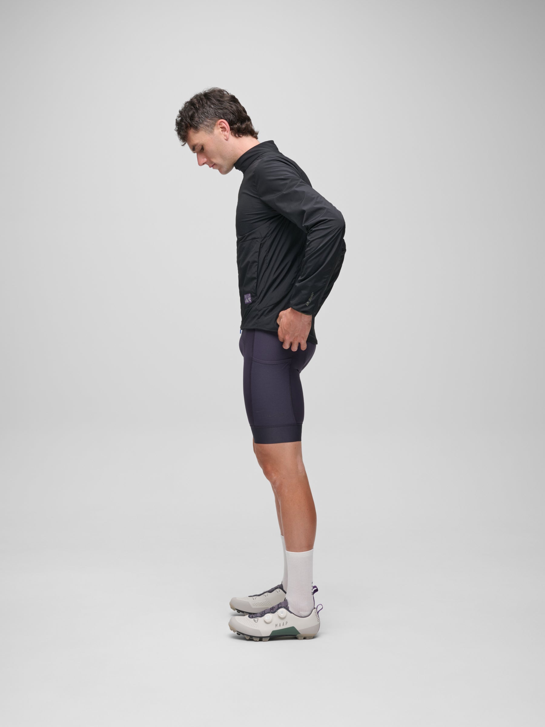 Chaqueta MAAP Alt Road Insulated Jacket en Black/Black, vista alternativa #Color_Black/Black