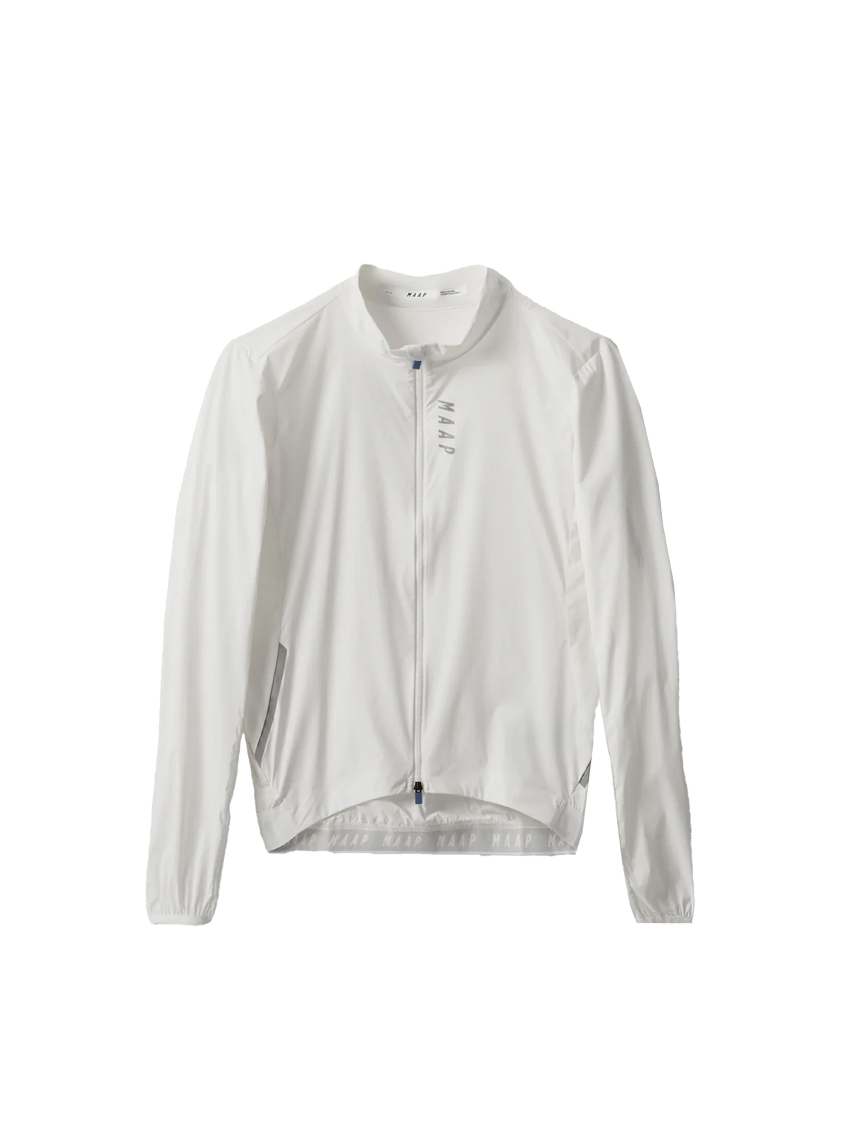 Chaqueta MAAP Flow Jacket Blanco, producto frontal #Color_Blanco