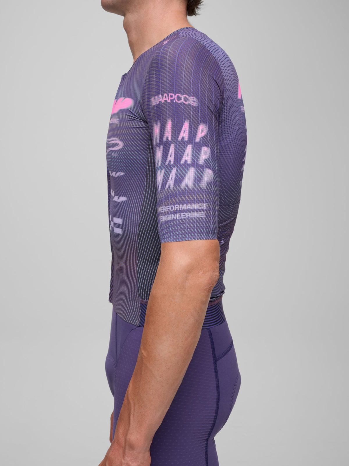 Maillot MAAP Beta Pro Aero Jersey en Photon, vista de detalle #Color_Photon