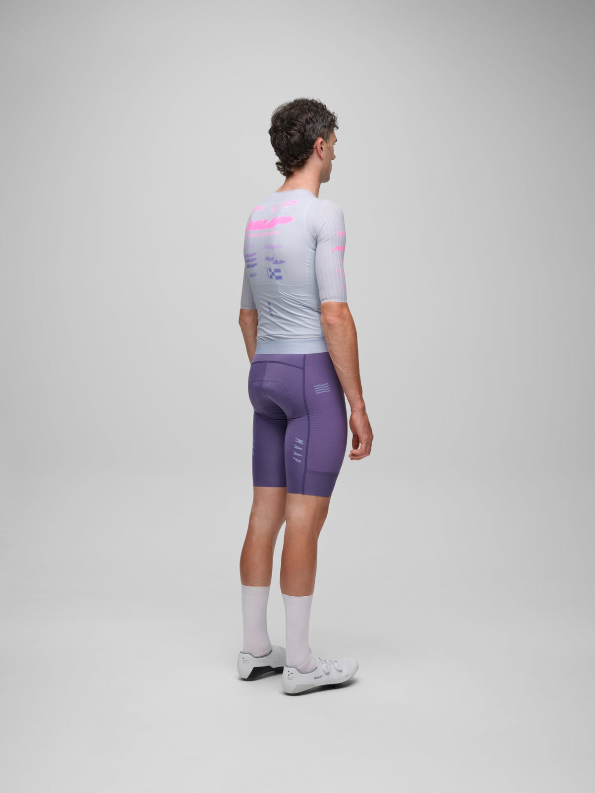 Maillot MAAP Beta Pro Aero Jersey en Xenon Purple, vista alternativa #Color_Xenon Purple
