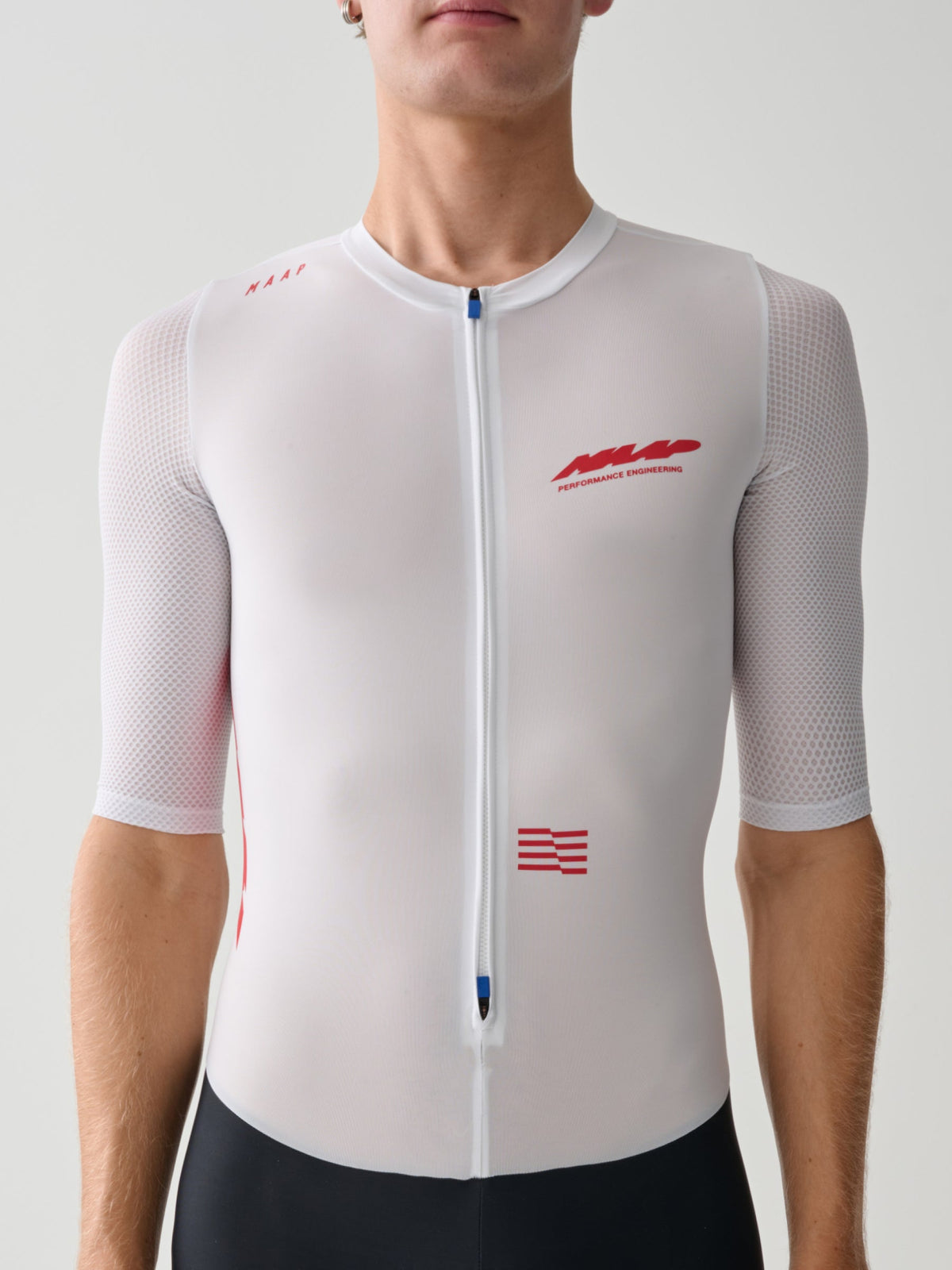 Mono MAAP Eclipse Pro Race Suit en White/Infrared, vista alternativa #Color_White/Infrared