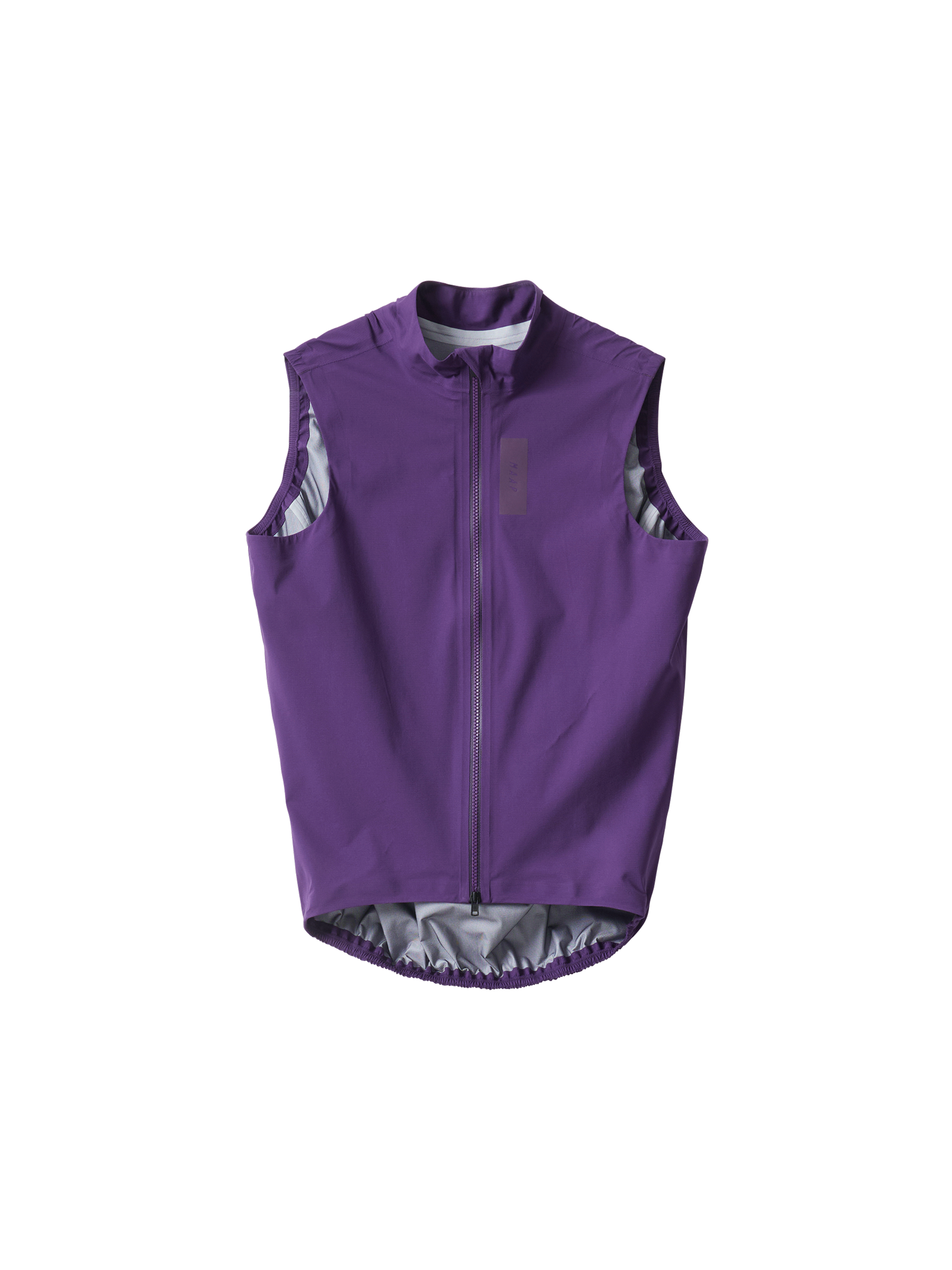 Chaleco MAAP Pro Atmos Vest en Phantom Purple, producto plano sobre fondo #Color_Phantom Purple
