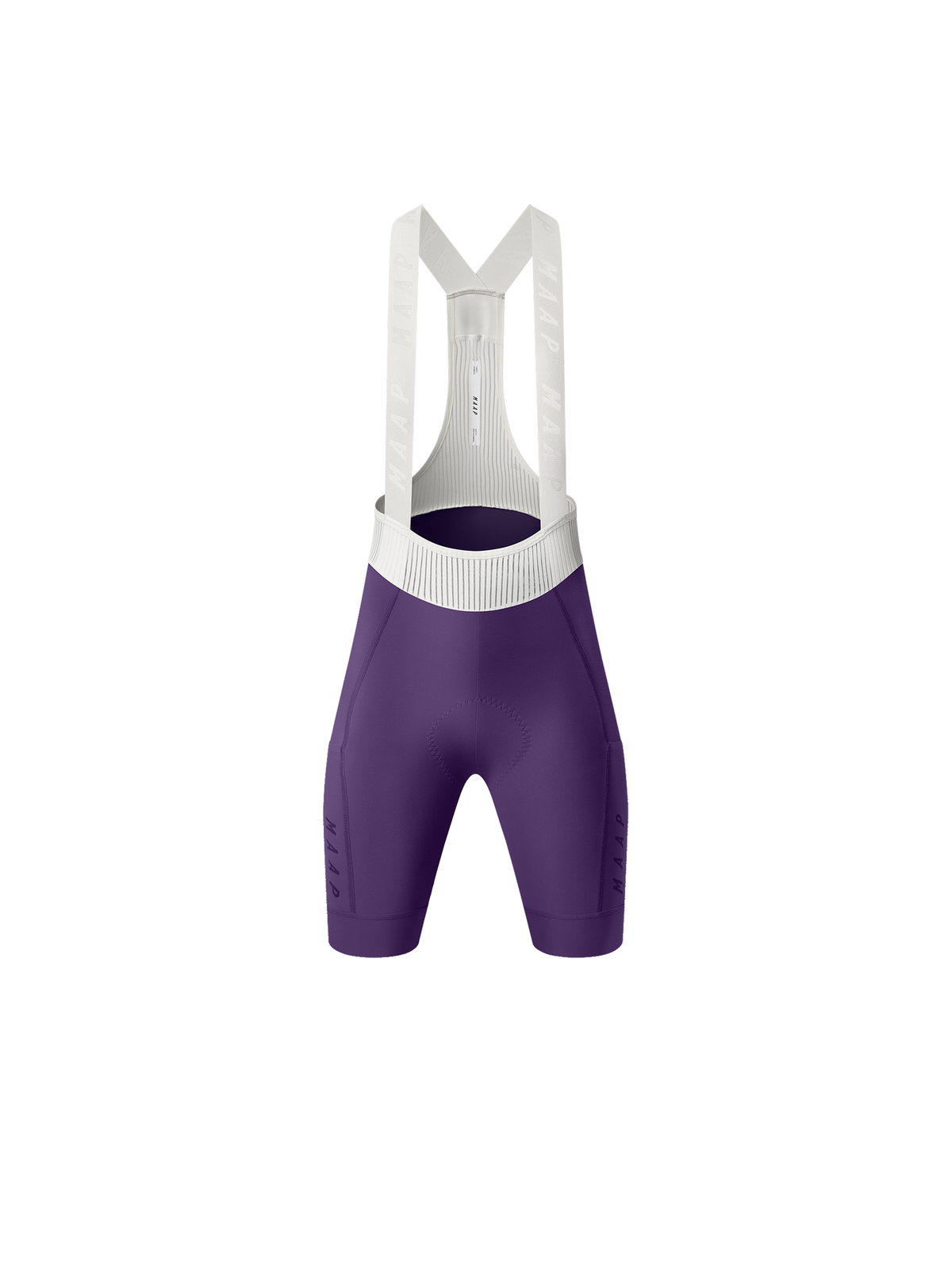 Culotte Mujer Team Bib Evo Morado producto plano #Color_Morado