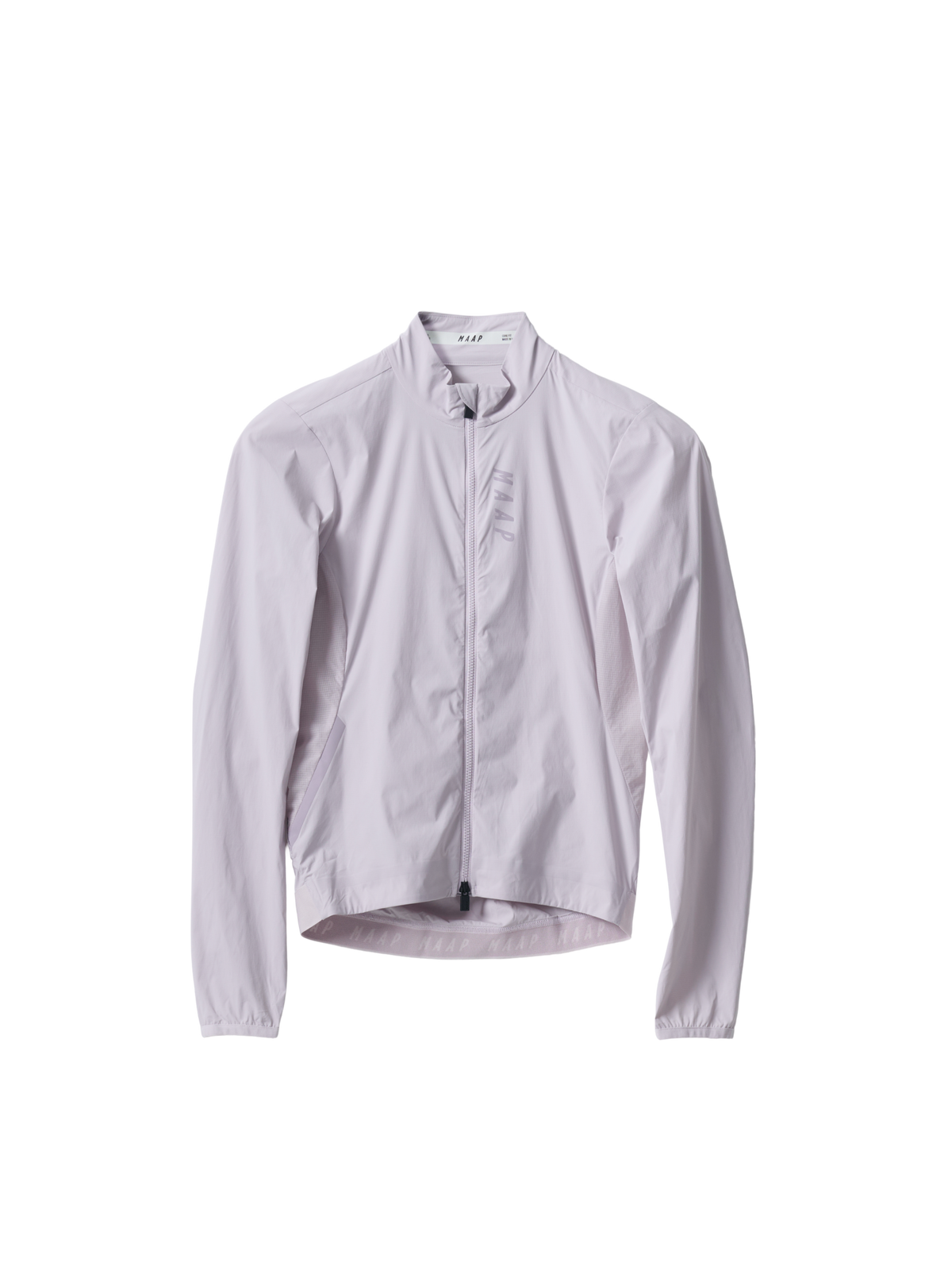 Cortavientos de mujer MAAP Team Flow Jacket en Thistle, producto plano sobre fondo #Color_Thistle