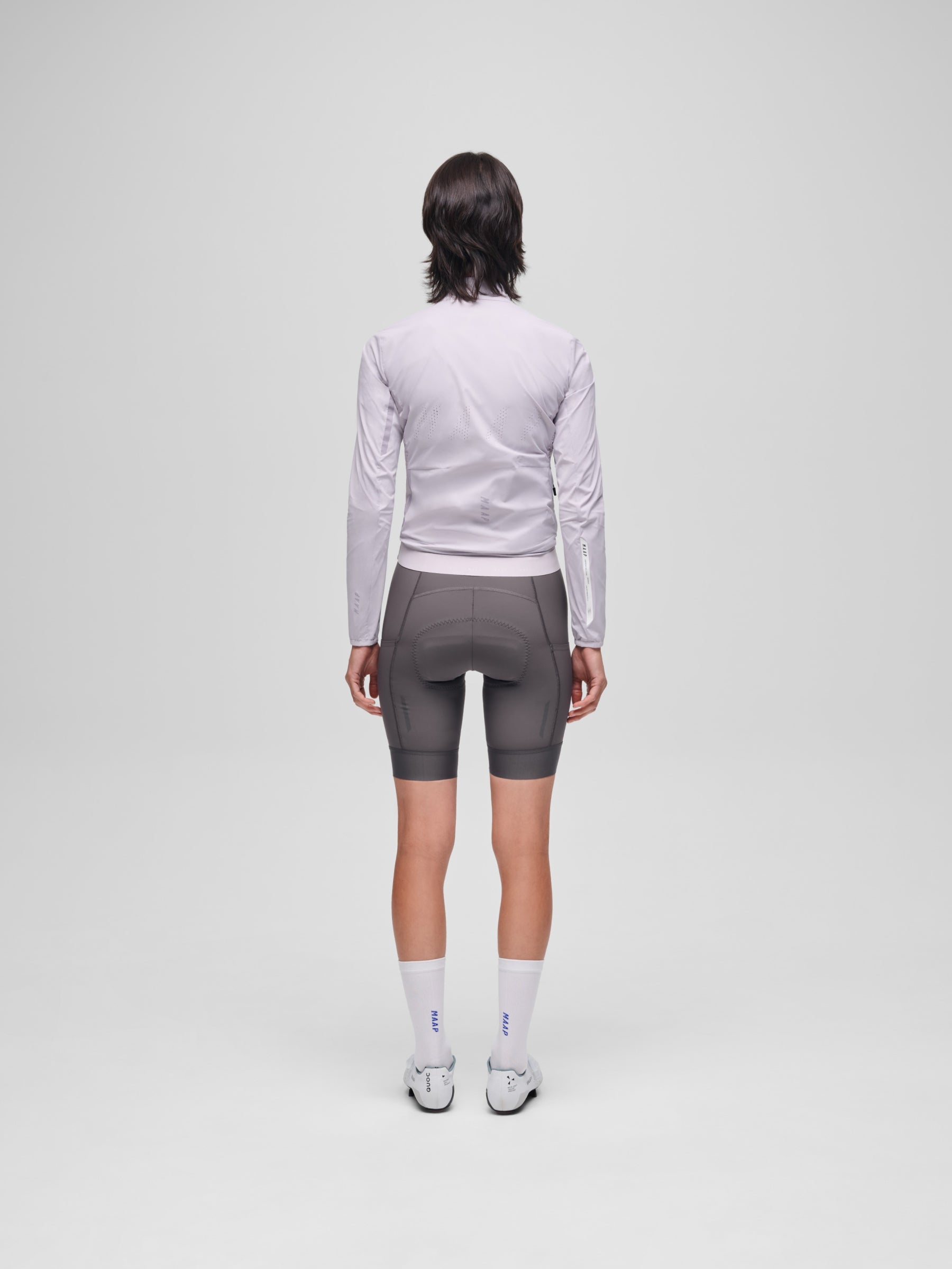 Cortavientos de mujer MAAP Team Flow Jacket en Thistle, vista alternativa #Color_Thistle