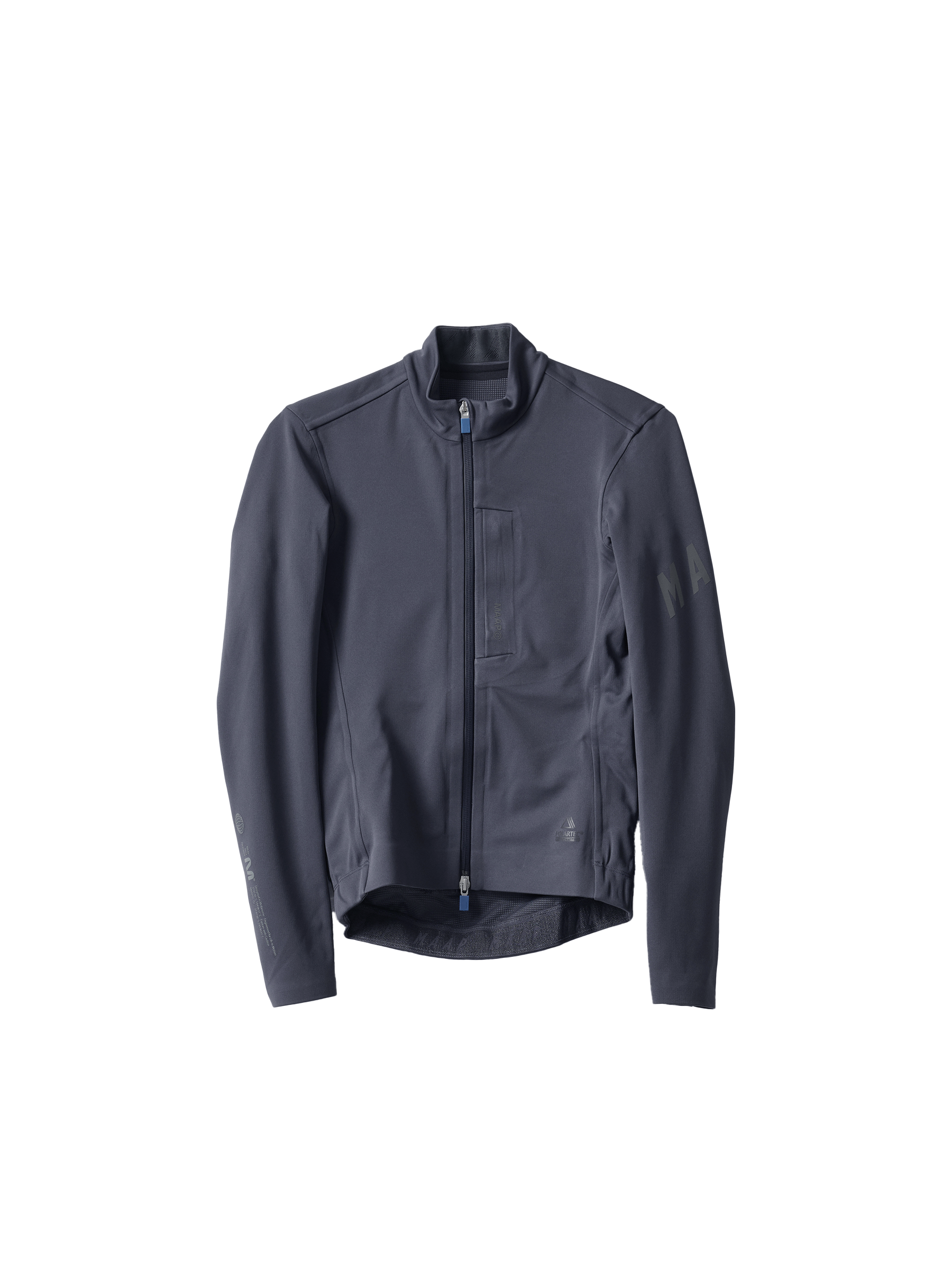Chaqueta de mujer MAAP Apex Deep Winter Jacket 2.0 en Odyssey, producto plano sobre fondo #Color_Odyssey