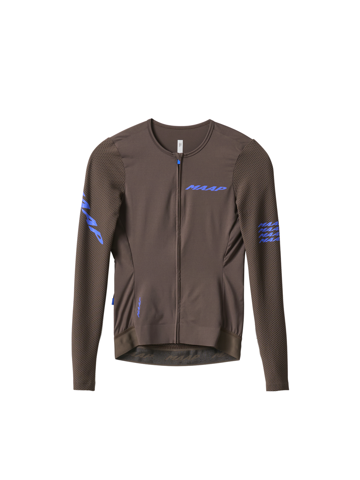 Maillot Largo Mujer Maap Pro Emerge LS Jersey Brown Umber producto plano #Color_Brown Umber
