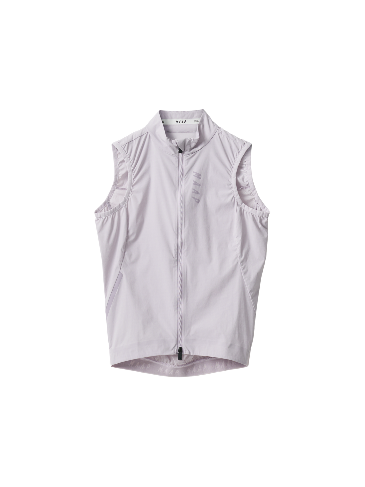 Chaleco Mujer Maap Team Flow Vest Thistle producto plano #Color_Morado
