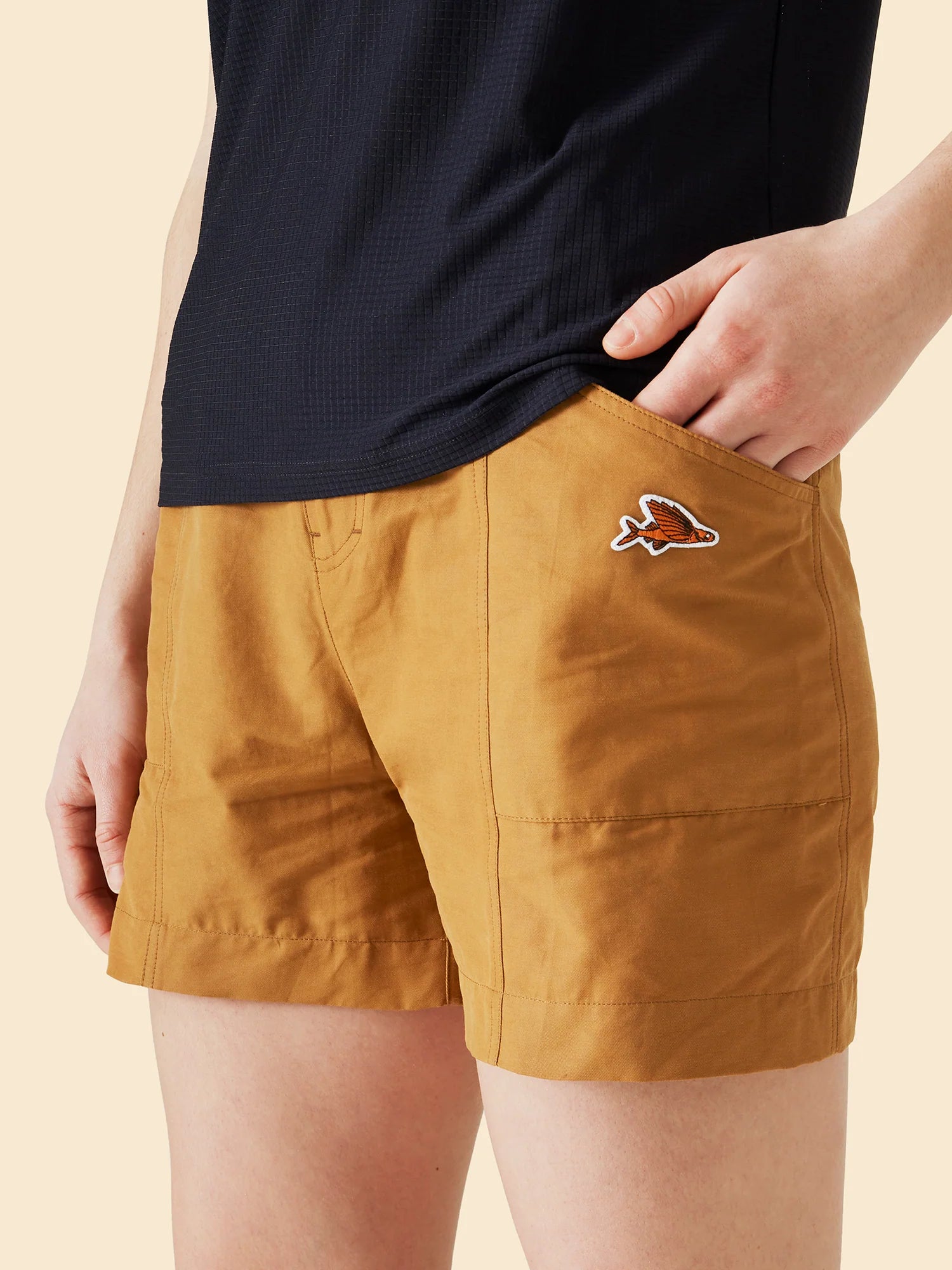Pantalones Cortos Mujer Evie Café Du Cycliste