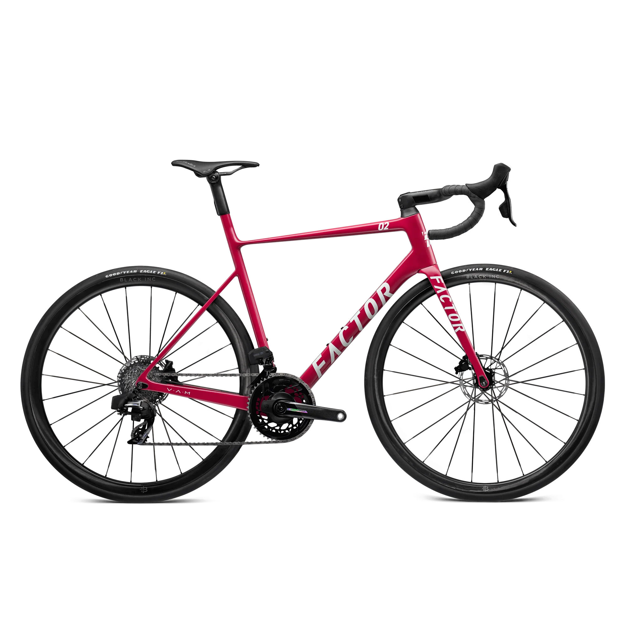Bicicleta de Carretera Factor O2 VAM SRAM Force w/ Power Meter
