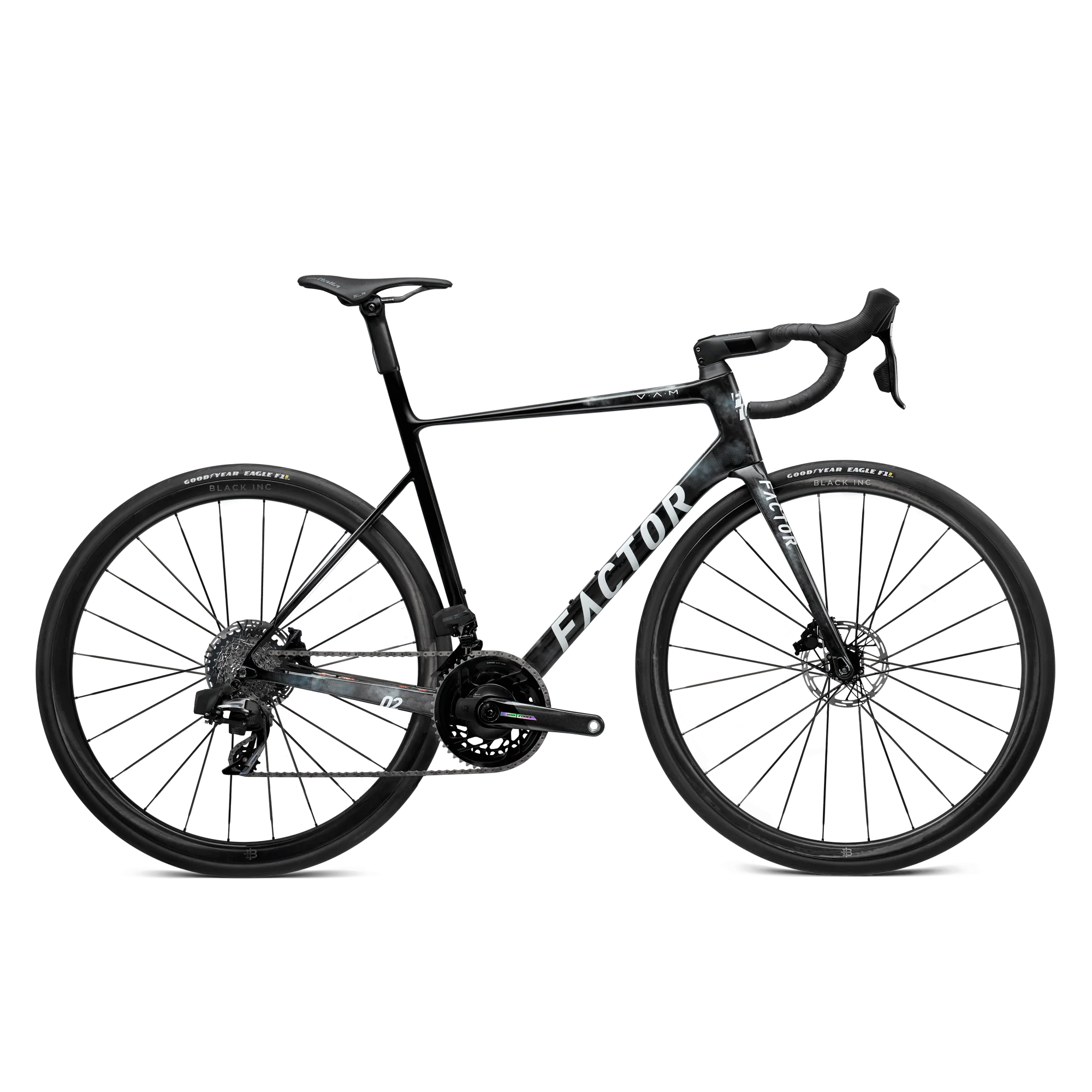 Bicicleta de Carretera Factor O2 VAM SRAM Force w/ Power Meter