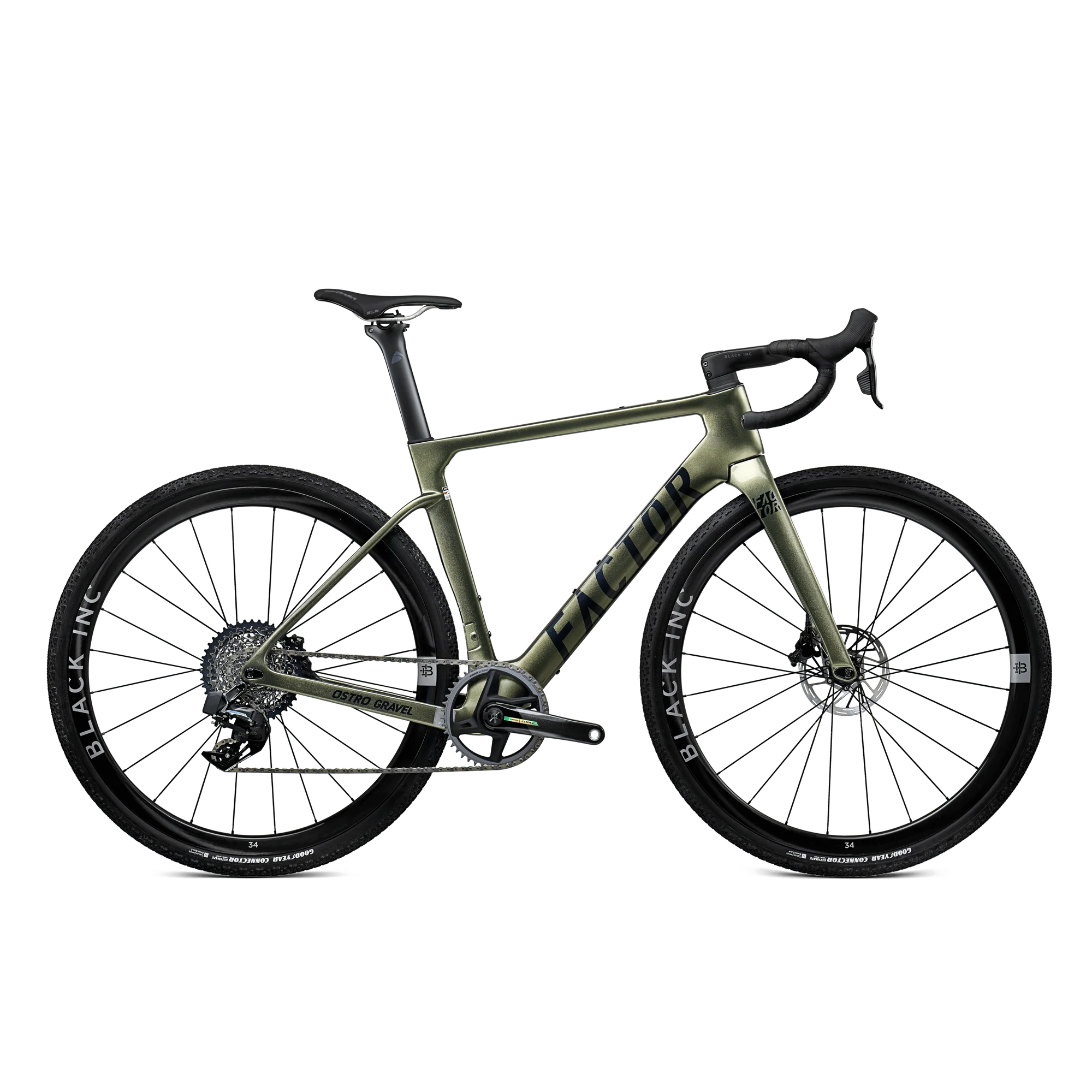 Bicicleta Factor Ostro Gravel SRAM Force XPLR w/ Power Meter