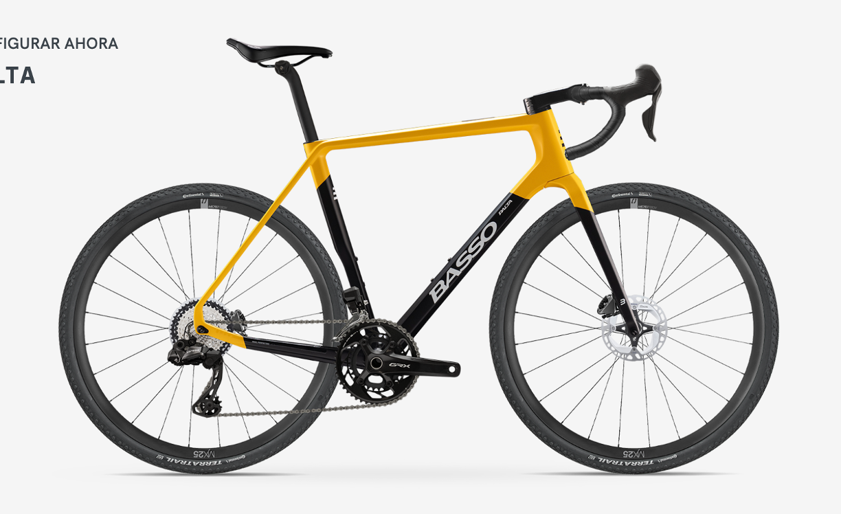 Bicicleta Basso Palta Shimano GRX Di2 2x12 825