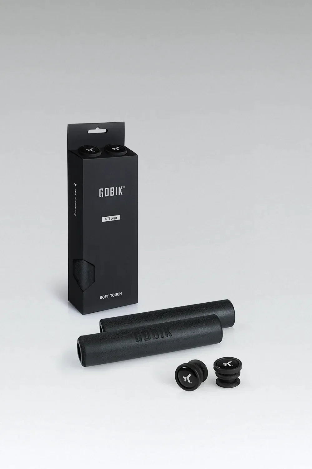 Puños MTB Gobik Jekyll, True Black, foto 1 #Color_Negro