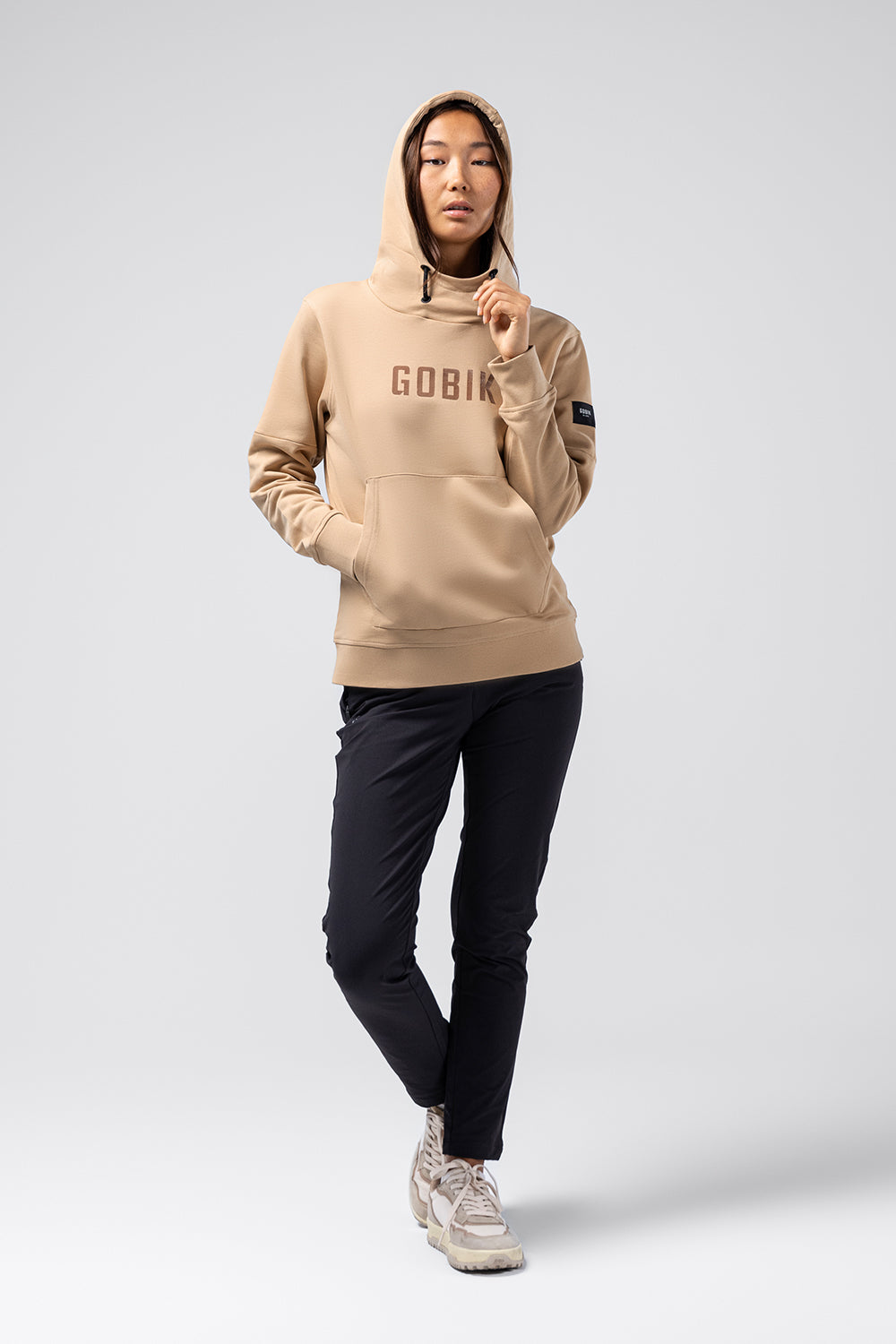 Sudadera con Capucha Mujer Gobik Trailblaze, Cartouche, foto 1 #Color_Beige