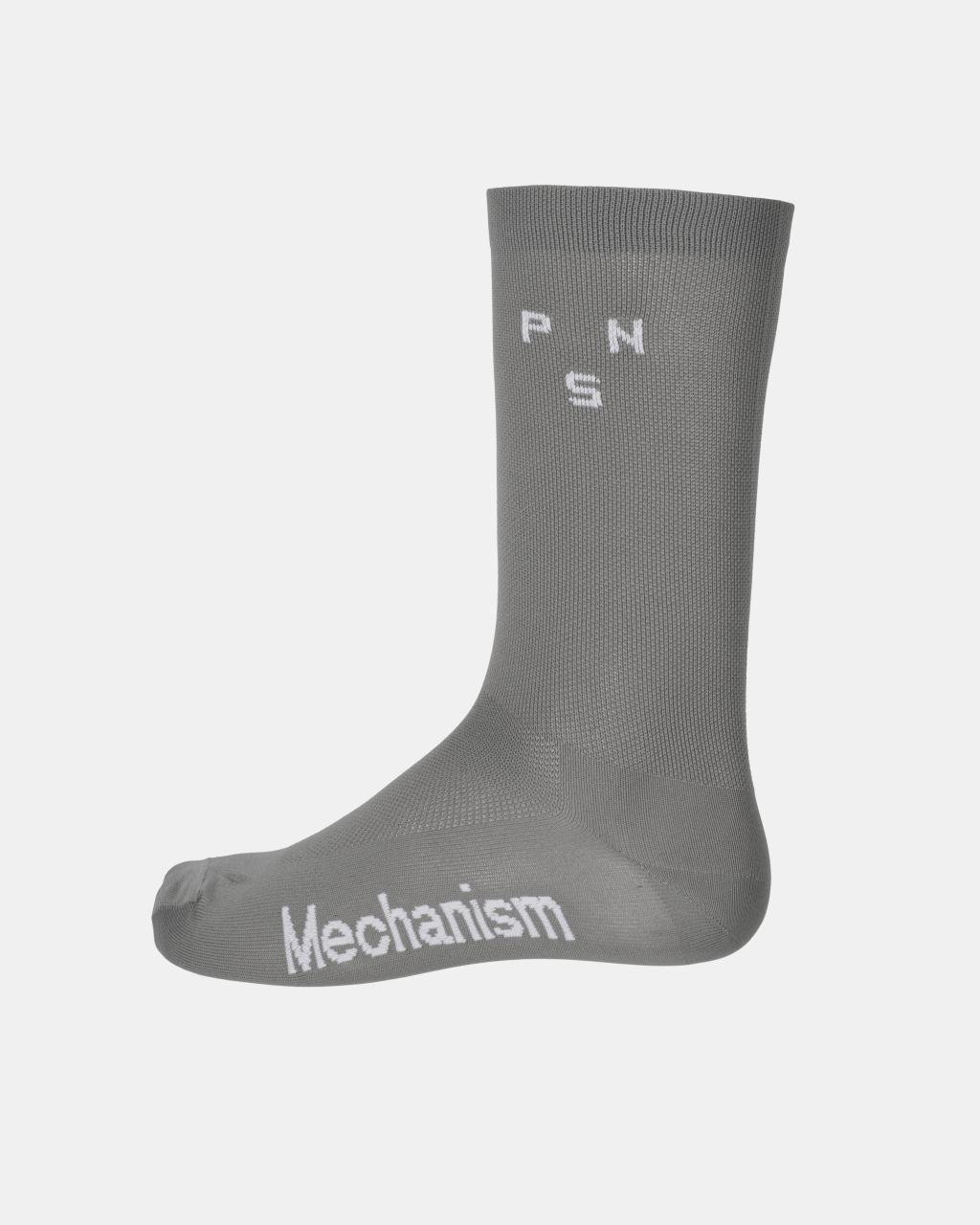 Mechanism Socks Medium Grey en vista plana #Color_Medium Grey