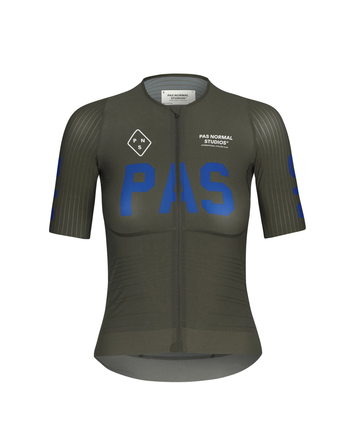 Maillot Mujer Pas Normal Studios PAS Mechanism Pro en Dark Olive, vista frontal #Color_Dark Olive