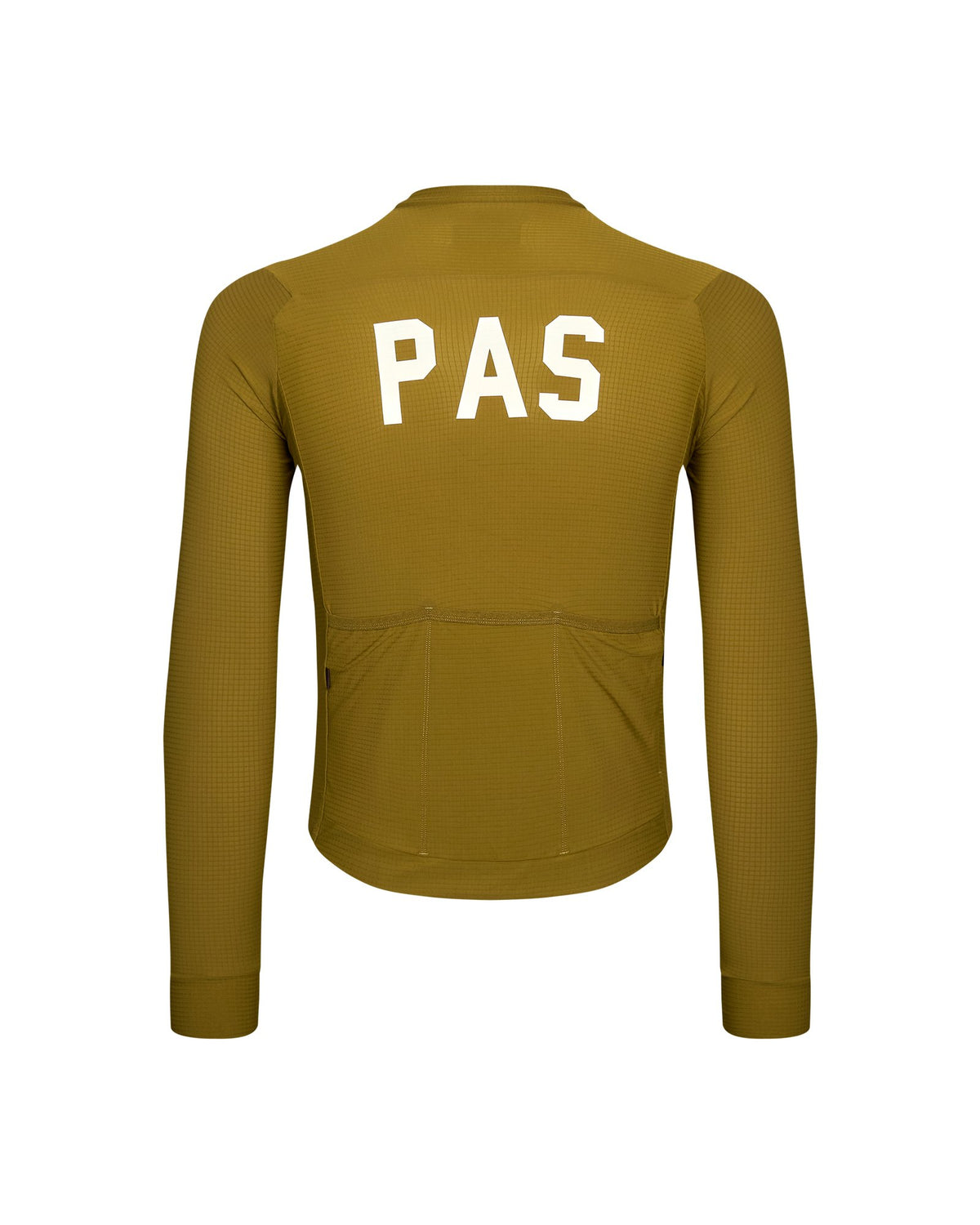 Maillot largo Pas Normal Studios PAS Mechanism Pro en Khaki Green, vista trasera #Color_Khaki Green