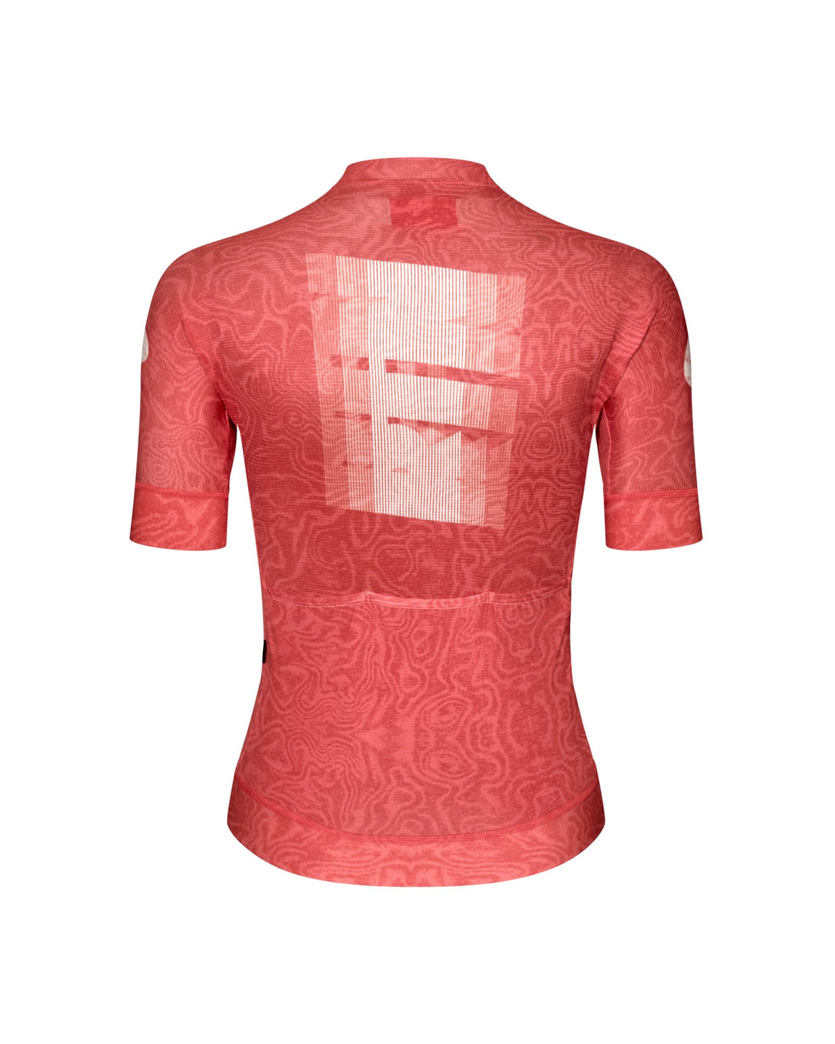 Maillot Corto Mujer Pas Normal Studios Mechanism Logo en AOP RTN Classic red, bodegón trasero #Color_AOP RTN Classic red