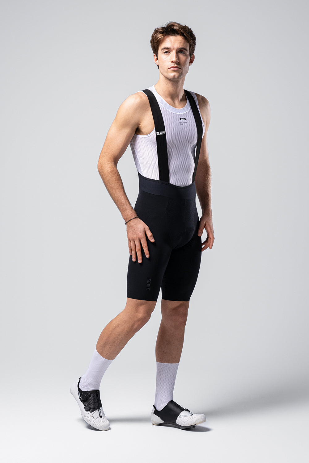 Culotte Corto Gobik Lancer en Black, vista trasera sobre modelo #Color_Black