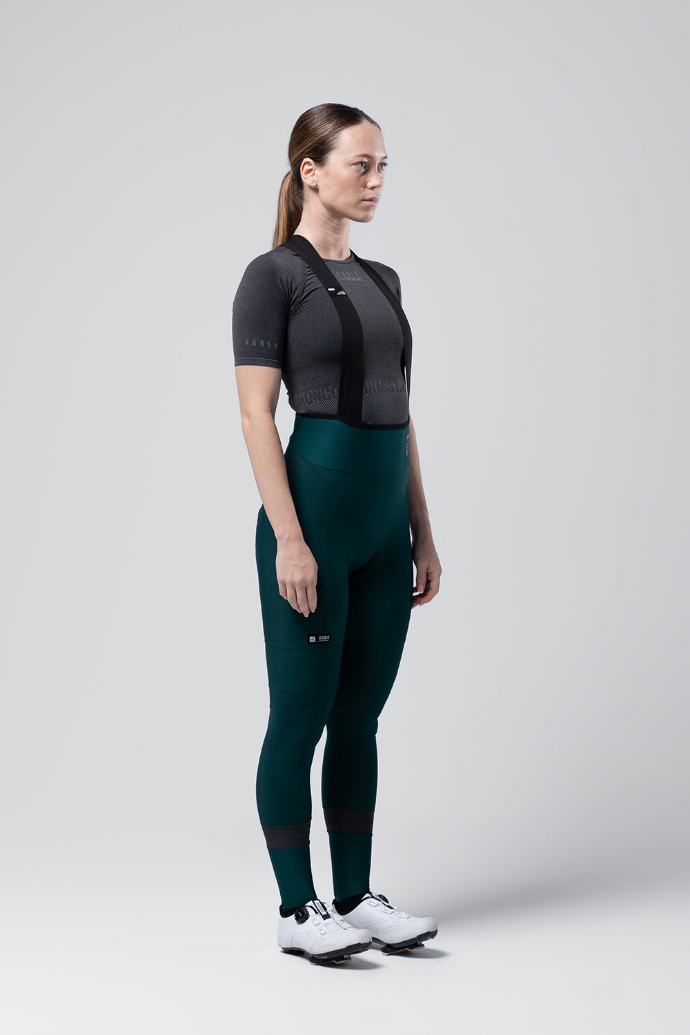 Culotte Largo Mujer Gobik Absolute 7.0 en Sunken, vista lateral sobre modelo #Color_Sunken