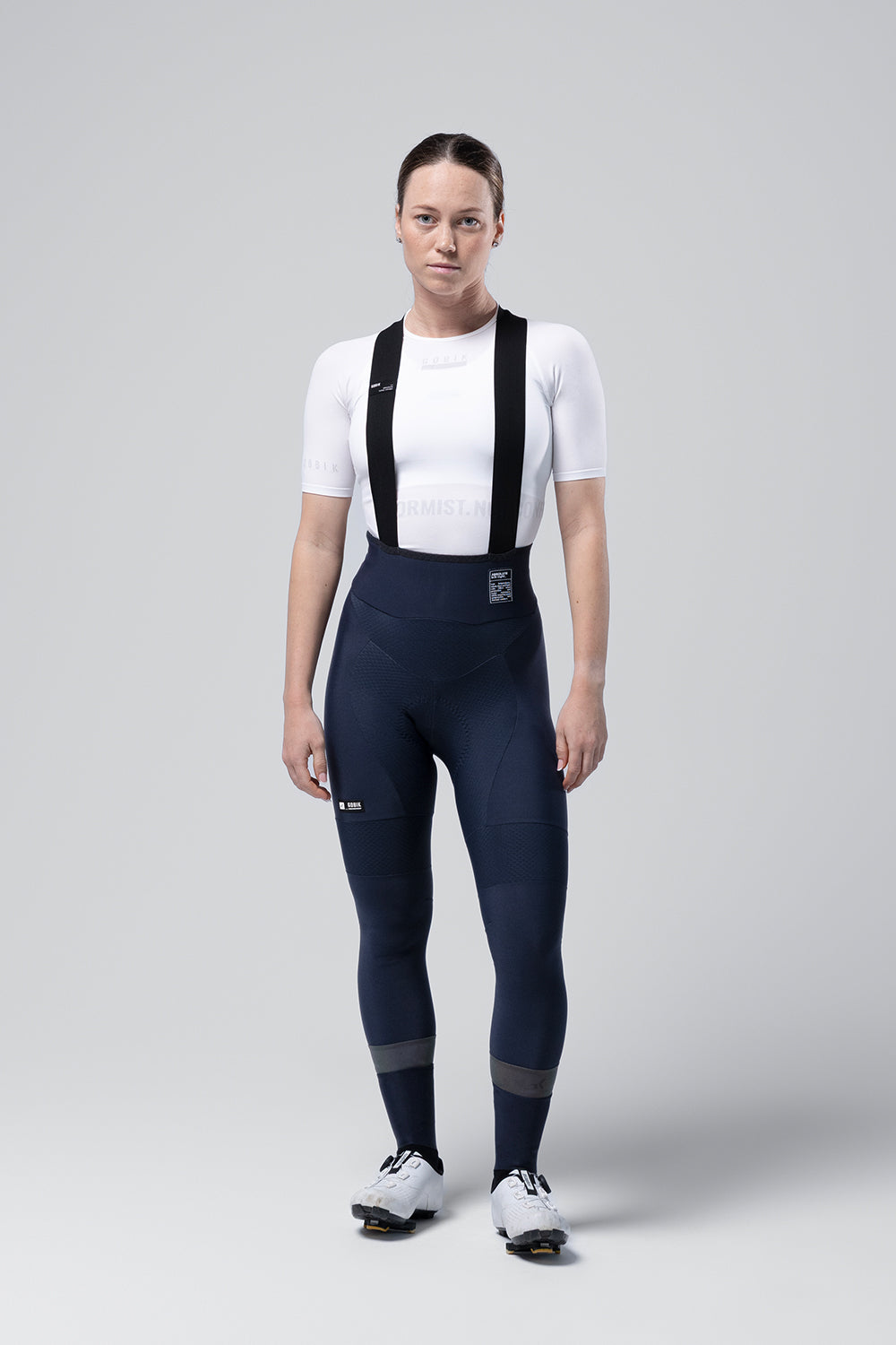 Culotte Largo Mujer Gobik Absolute 7.0 en Ultrablue, vista frontal sobre modelo #Color_Ultrablue