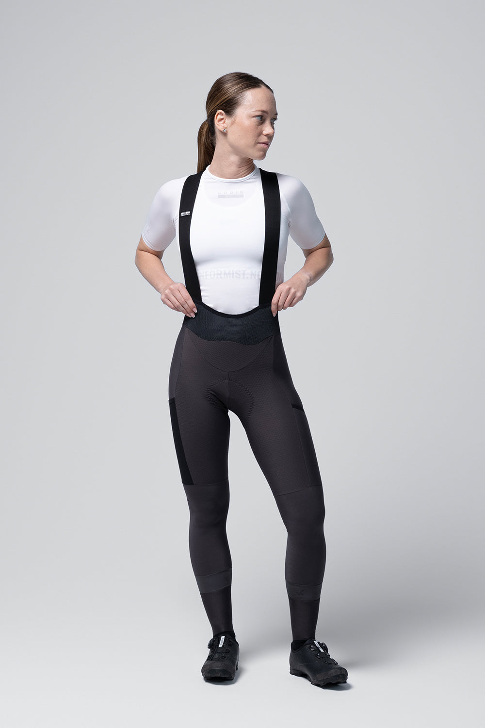 Culotte Largo Mujer Gobik Grit en Havana, vista frontal sobre modelo #Color_Havana