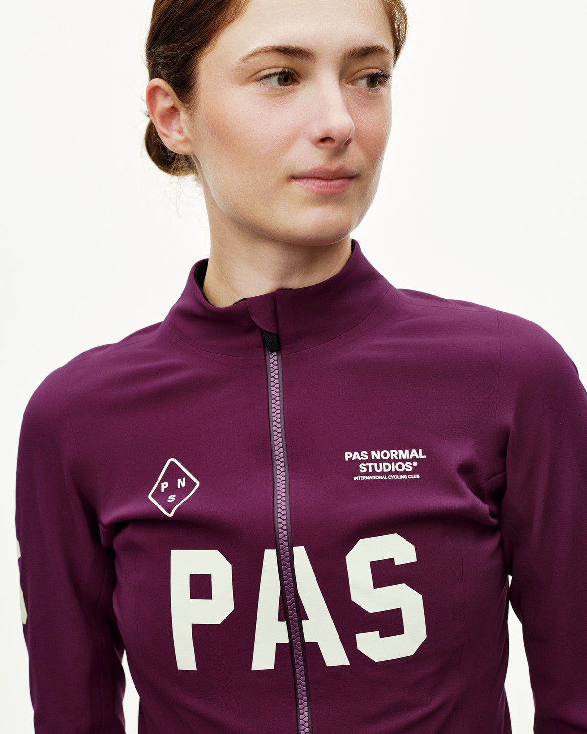 Chaqueta térmica mujer Pas Normal Studios PAS Mechanism Dark Purple, detalle #Color_Dark Purple