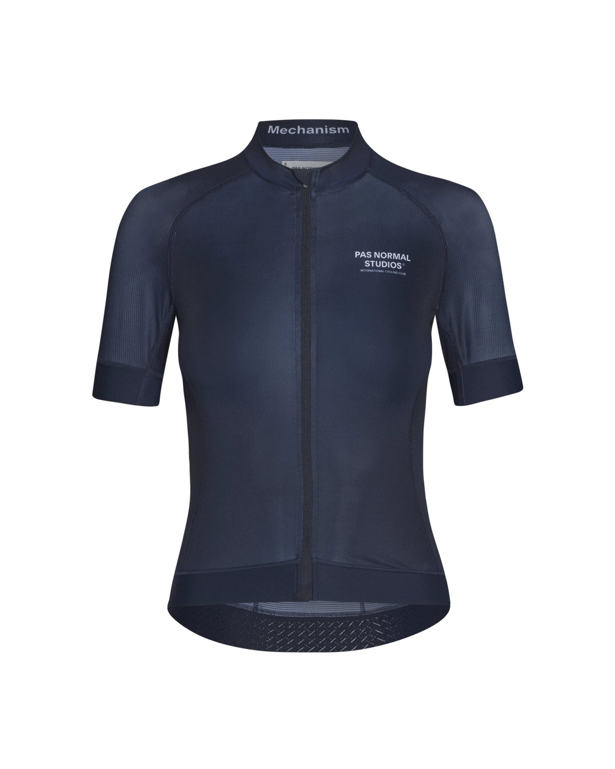 Maillot Corto Mujer Pas Normal Studios Mechanism en Navy, bodegón frontal #Color_Navy