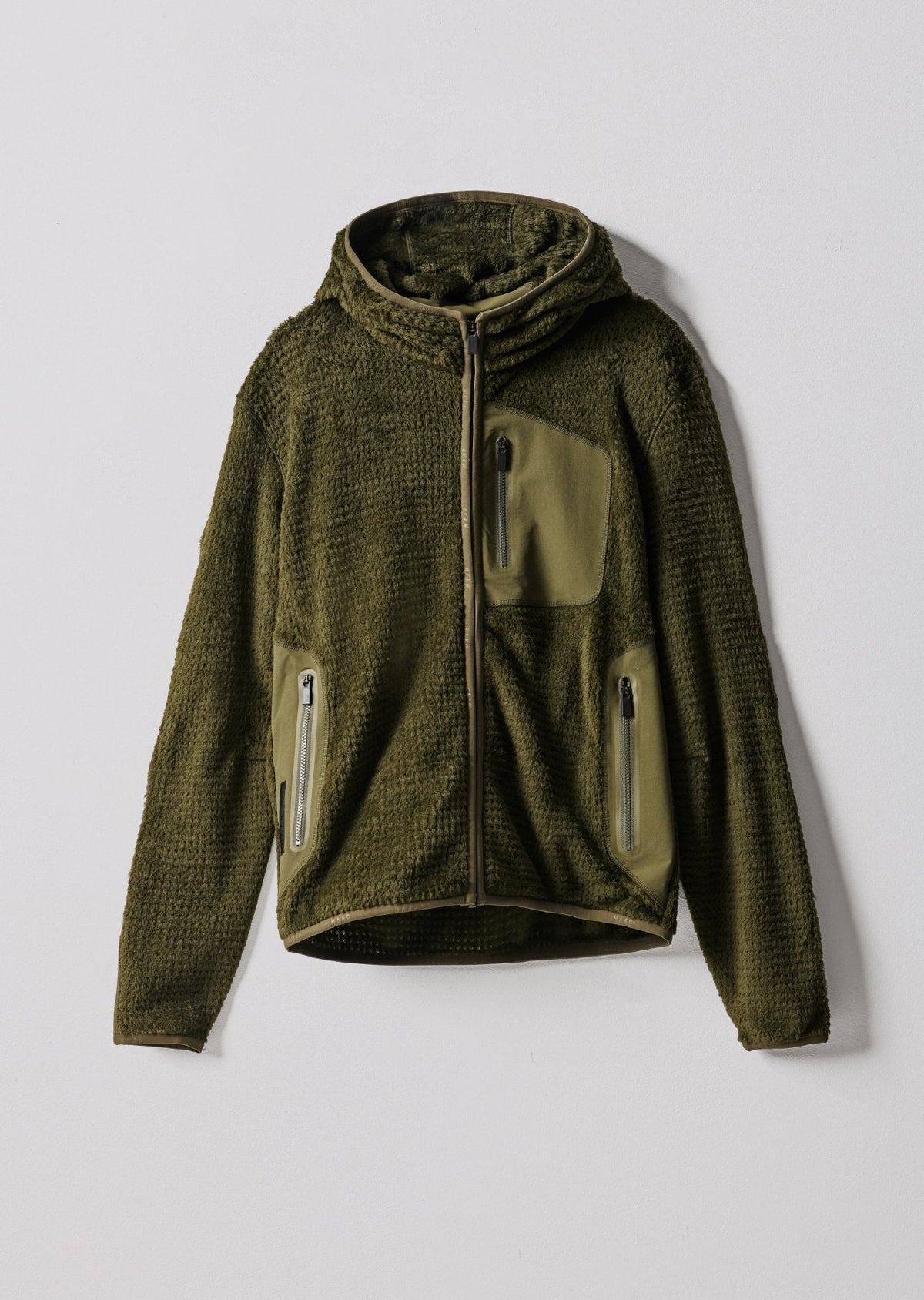 Sudadera Maap Team Hi-Loft Hoodie – Oliva – delantera