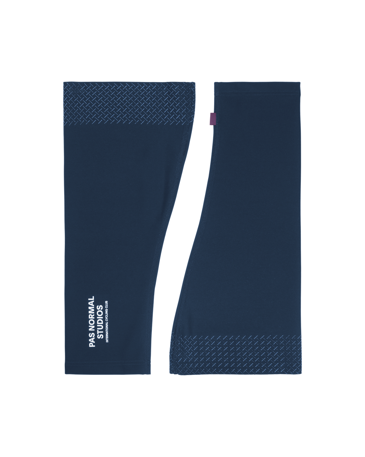 Logo Knee Warmers Navy en vista plana #Color_Navy