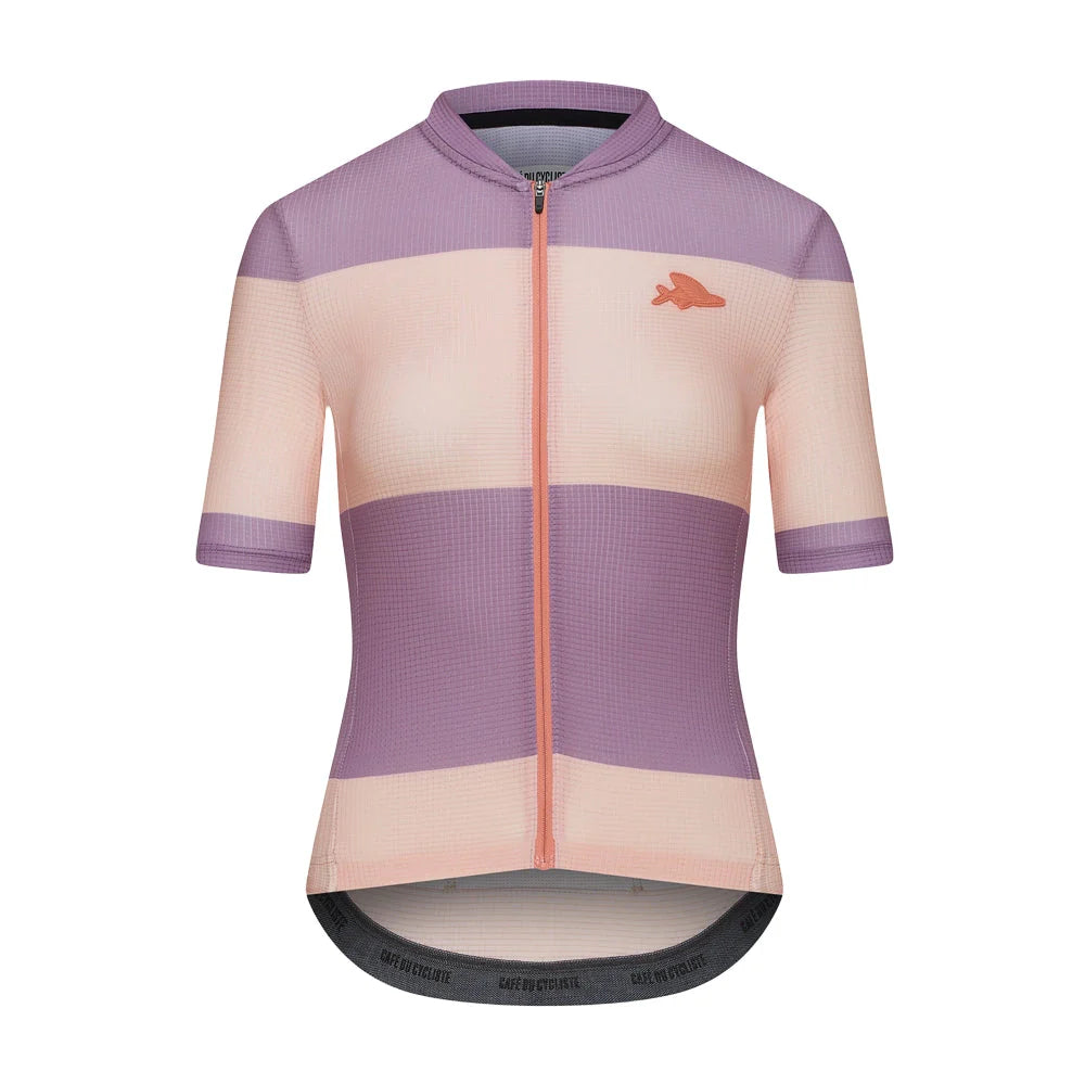 Maillot Corto Mujer Café Du Cycliste Angeline