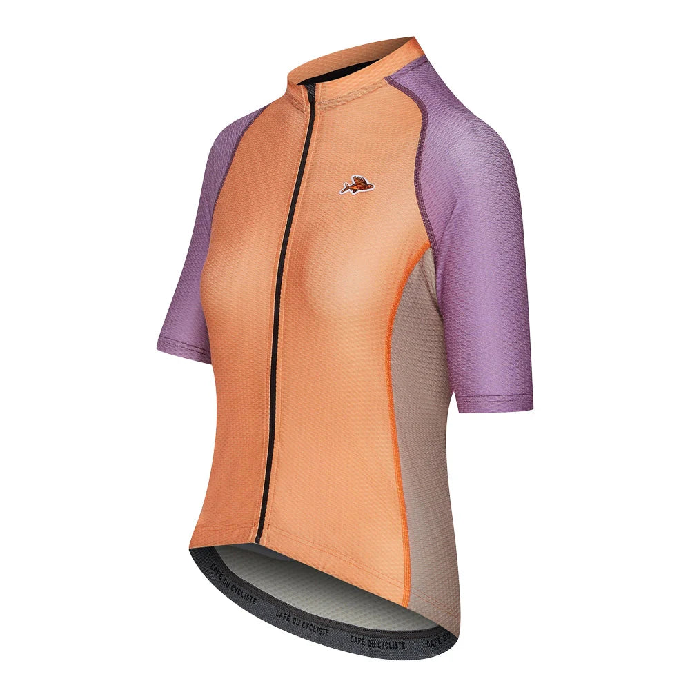 Maillot Corto Mujer Annette Café Du Cycliste