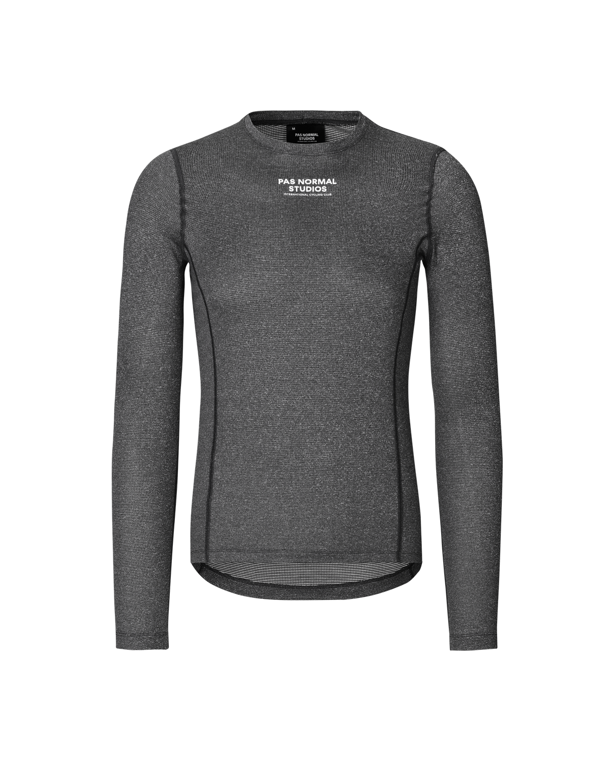Camiseta Interior Pas Normal Studios Mid Long Sleeve Black, vista 1 #Color_Black