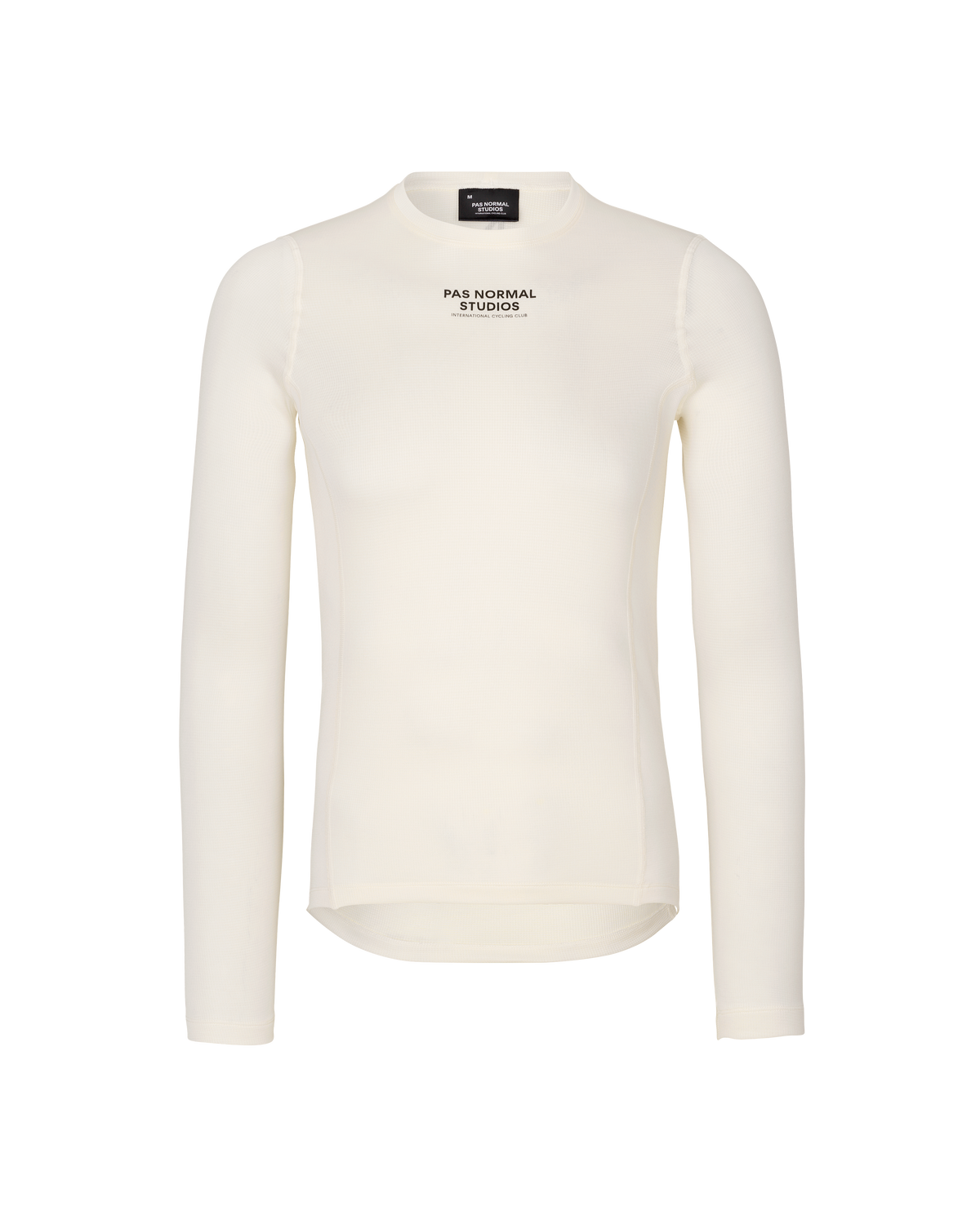 Camiseta Interior Pas Normal Studios Mid Long Sleeve Off White, vista 1 #Color_Off White
