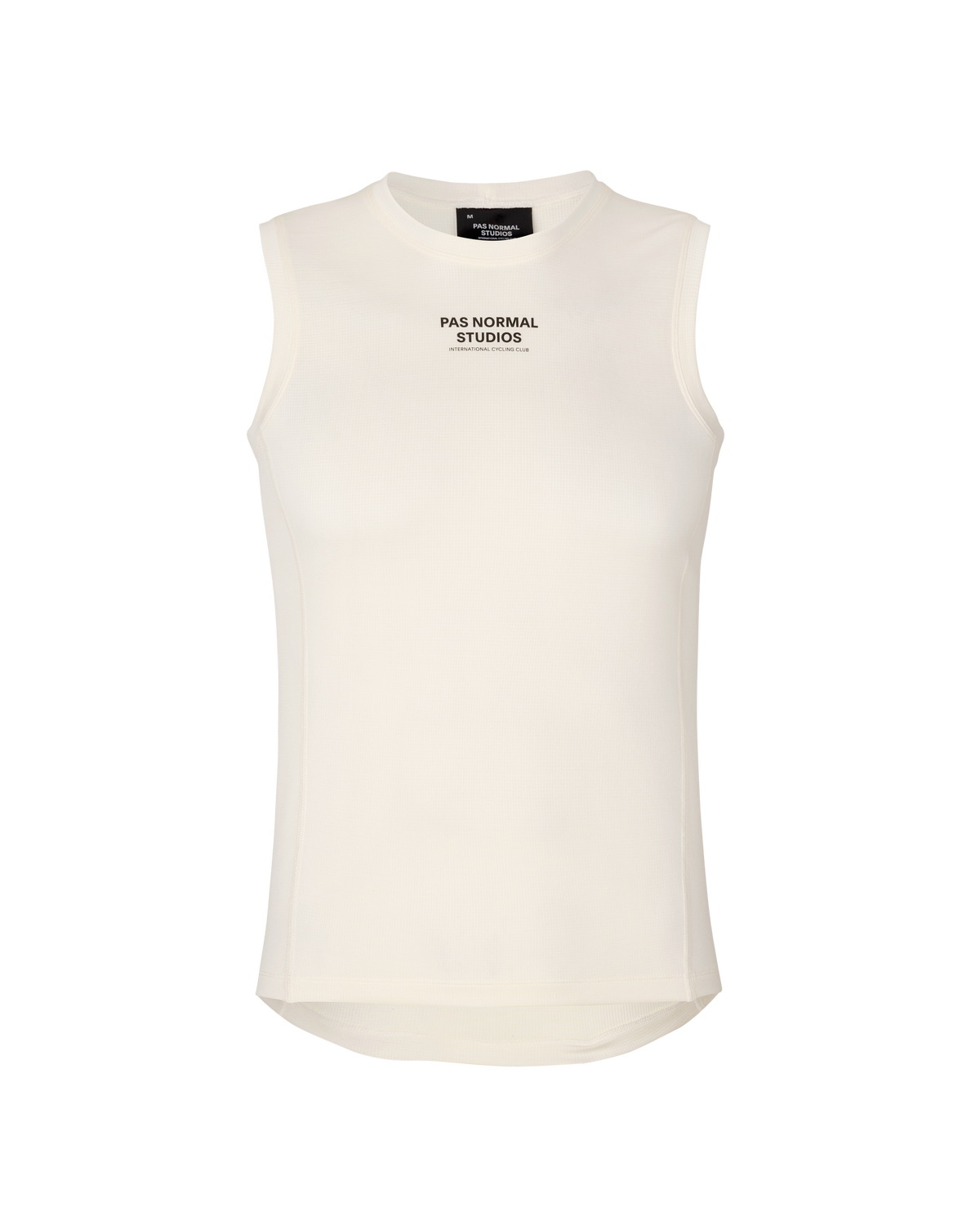 Camiseta Interior Pas Normal Studios Mid Sleeveless Off White, vista 1 #Color_Off White