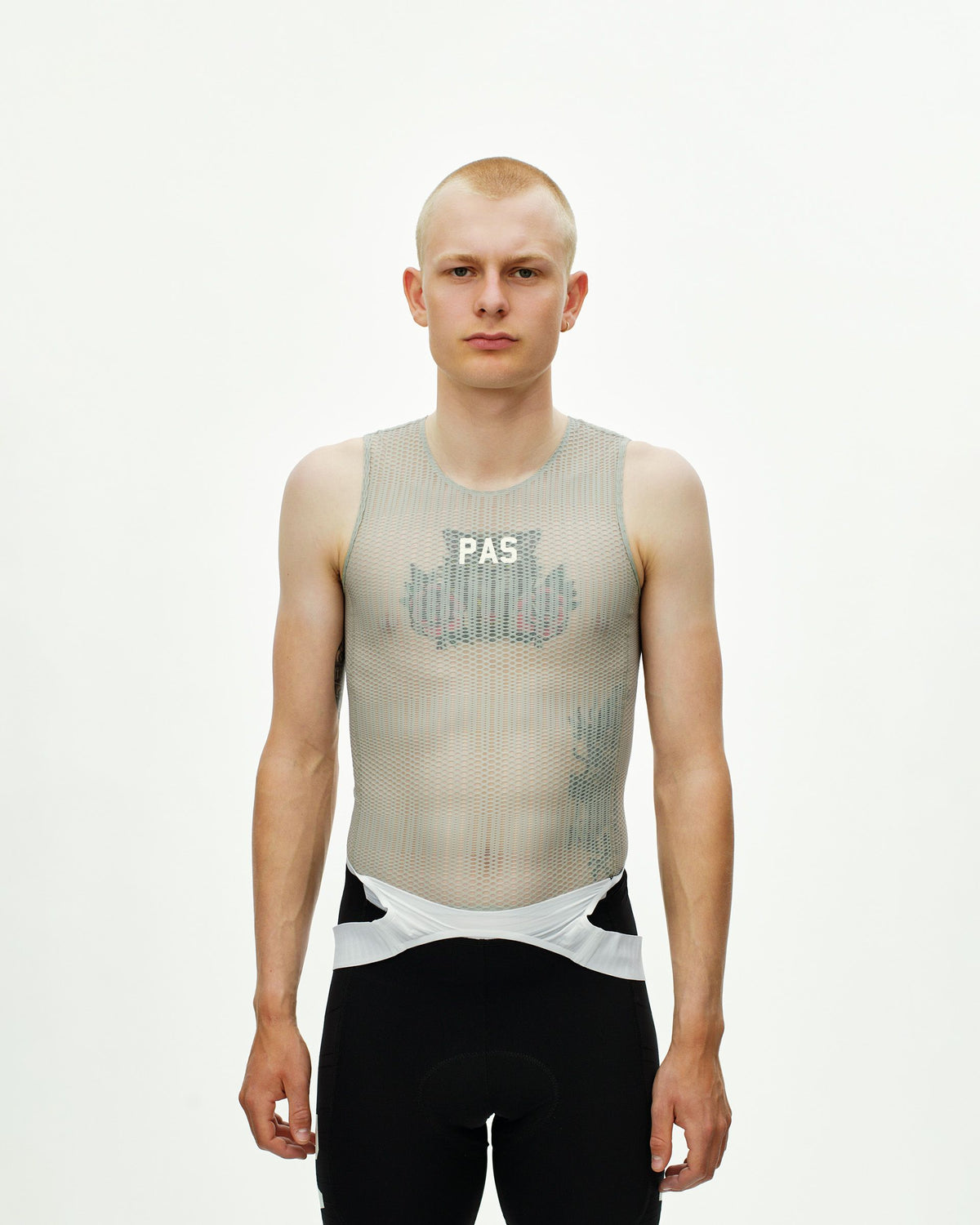 Camiseta Interior Pas Normal Studios PAS Mechanism Pro Sleeveless Light Grey, vista 2 #Color_Light Grey