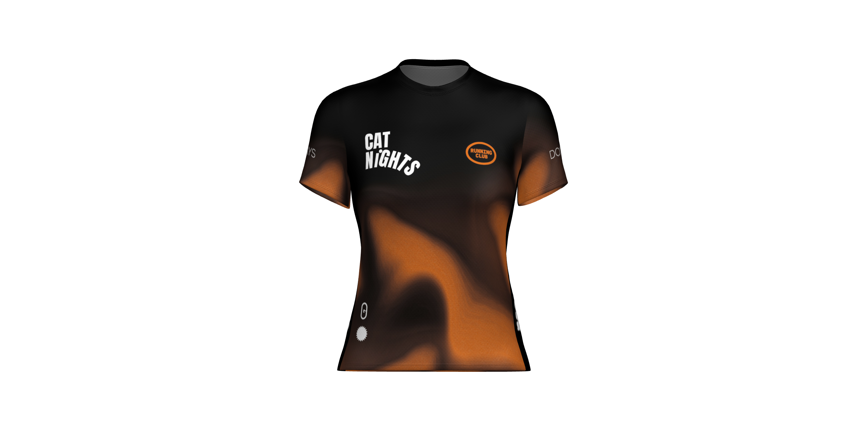 Camiseta Grupeta Cat Nights Running Mujer