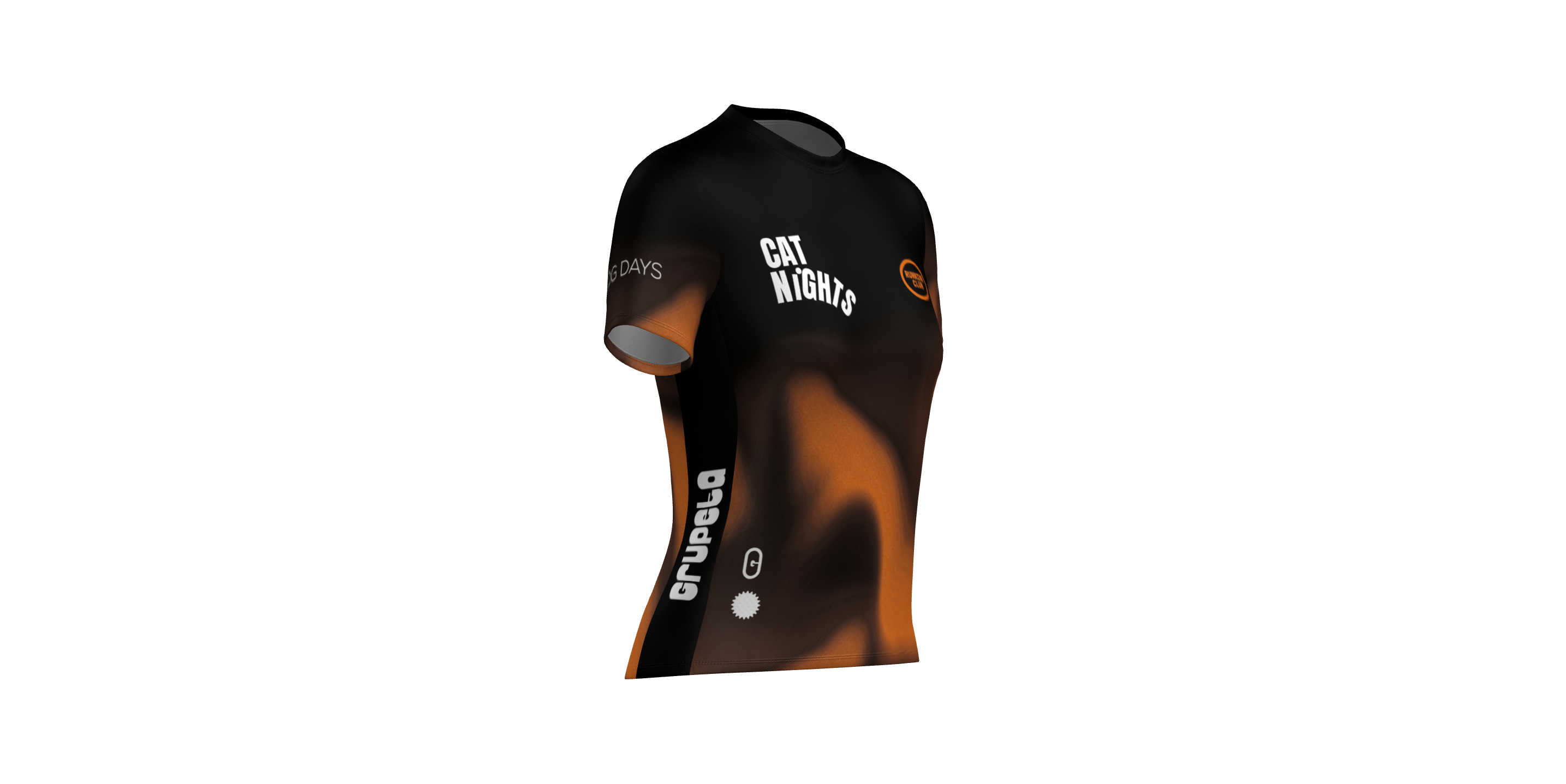 Camiseta Grupeta Cat Nights Running Mujer