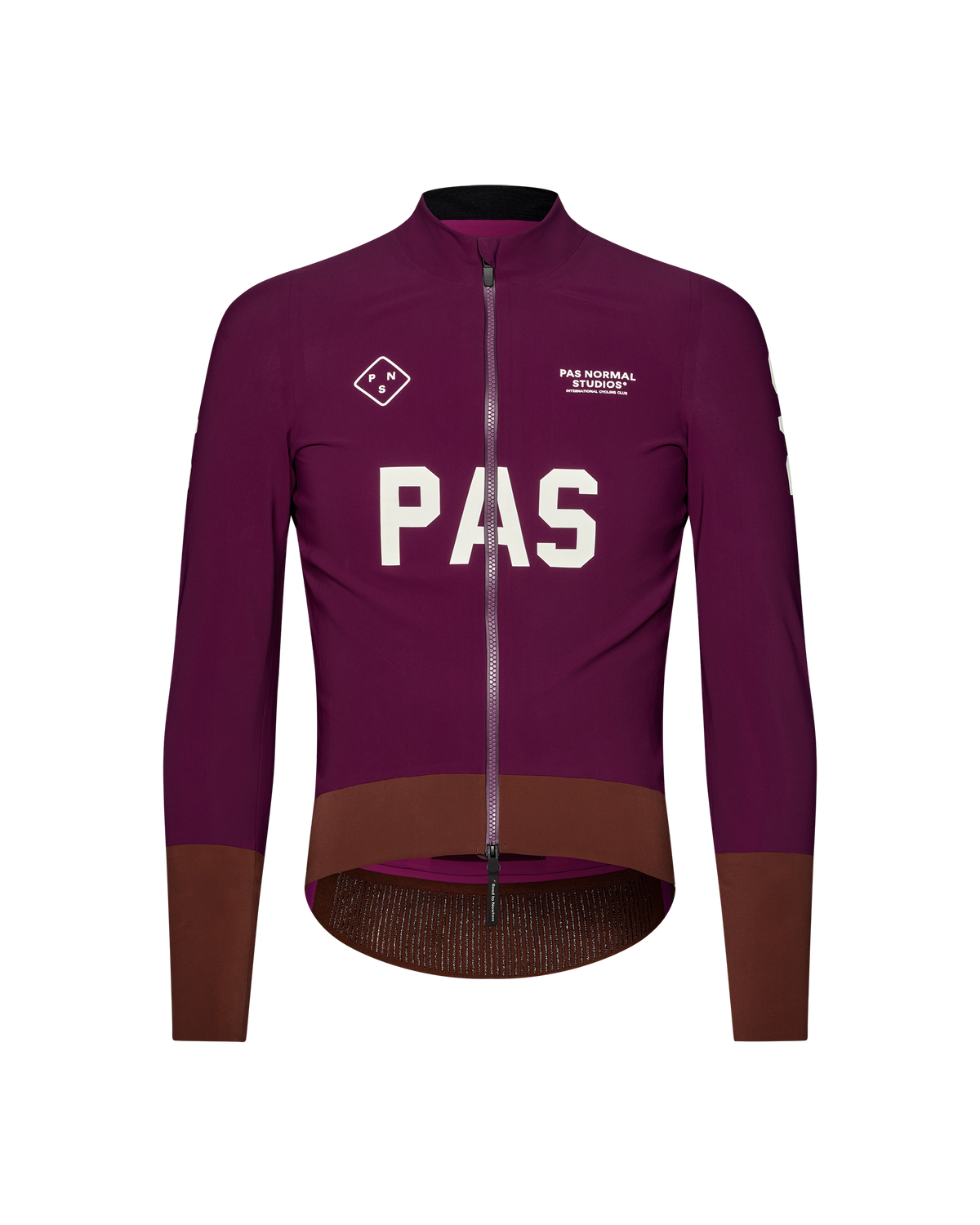 Chaqueta Térmica Hombre Pas Normal Studios PAS Mechanism Thermal en Dark Purple, vista frontal #Color_Dark Purple